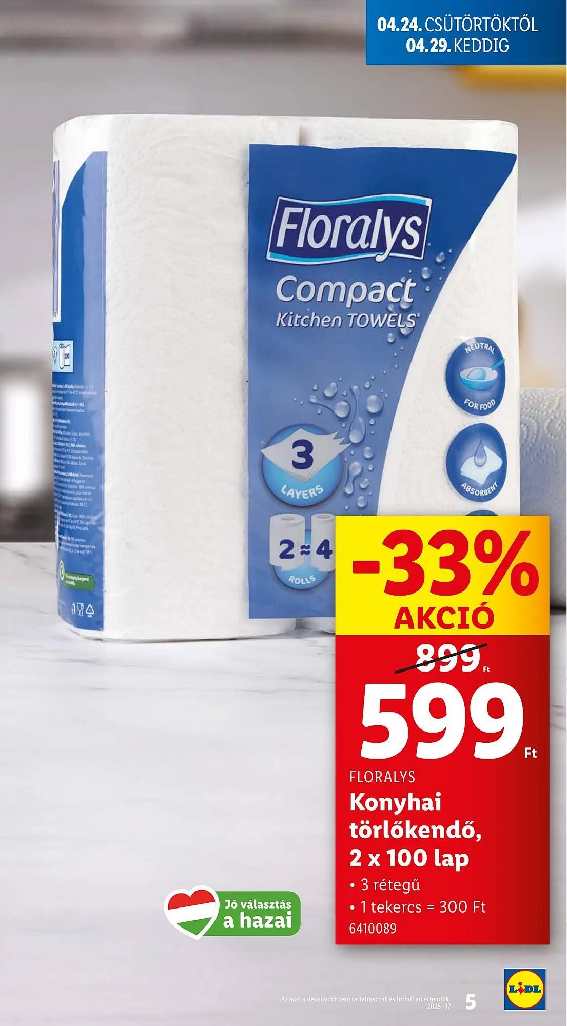 Katalógus Lidl akciós újság április 24.-tól április 29.-ig 2025. - Oldal 5