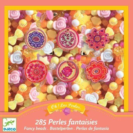 Virágok és masnik - ékszerkészítő - Flower - Djeco - DJ09854