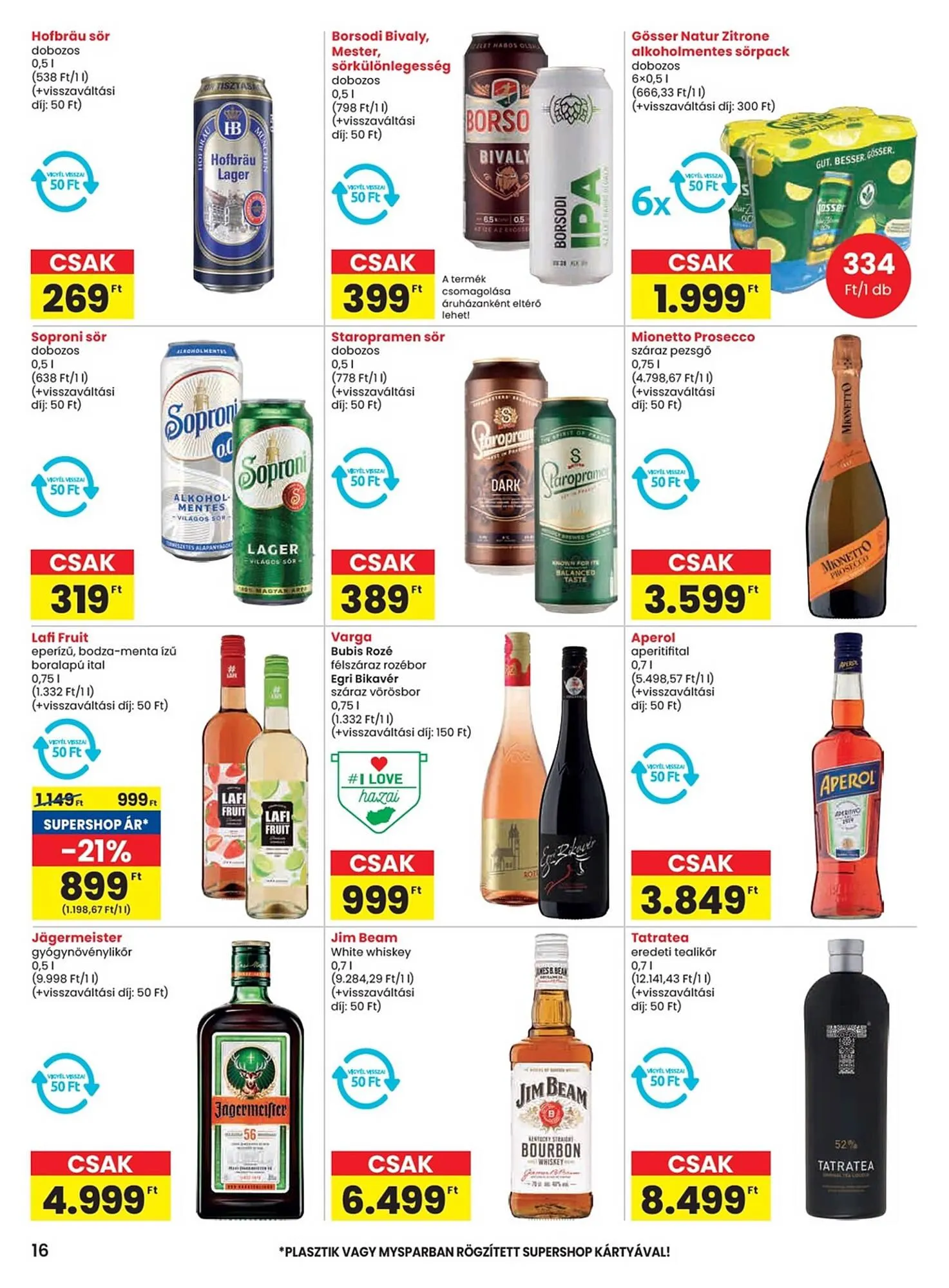 Katalógus Spar akciós újság július 10.-tól július 16.-ig 2025. - Oldal 16