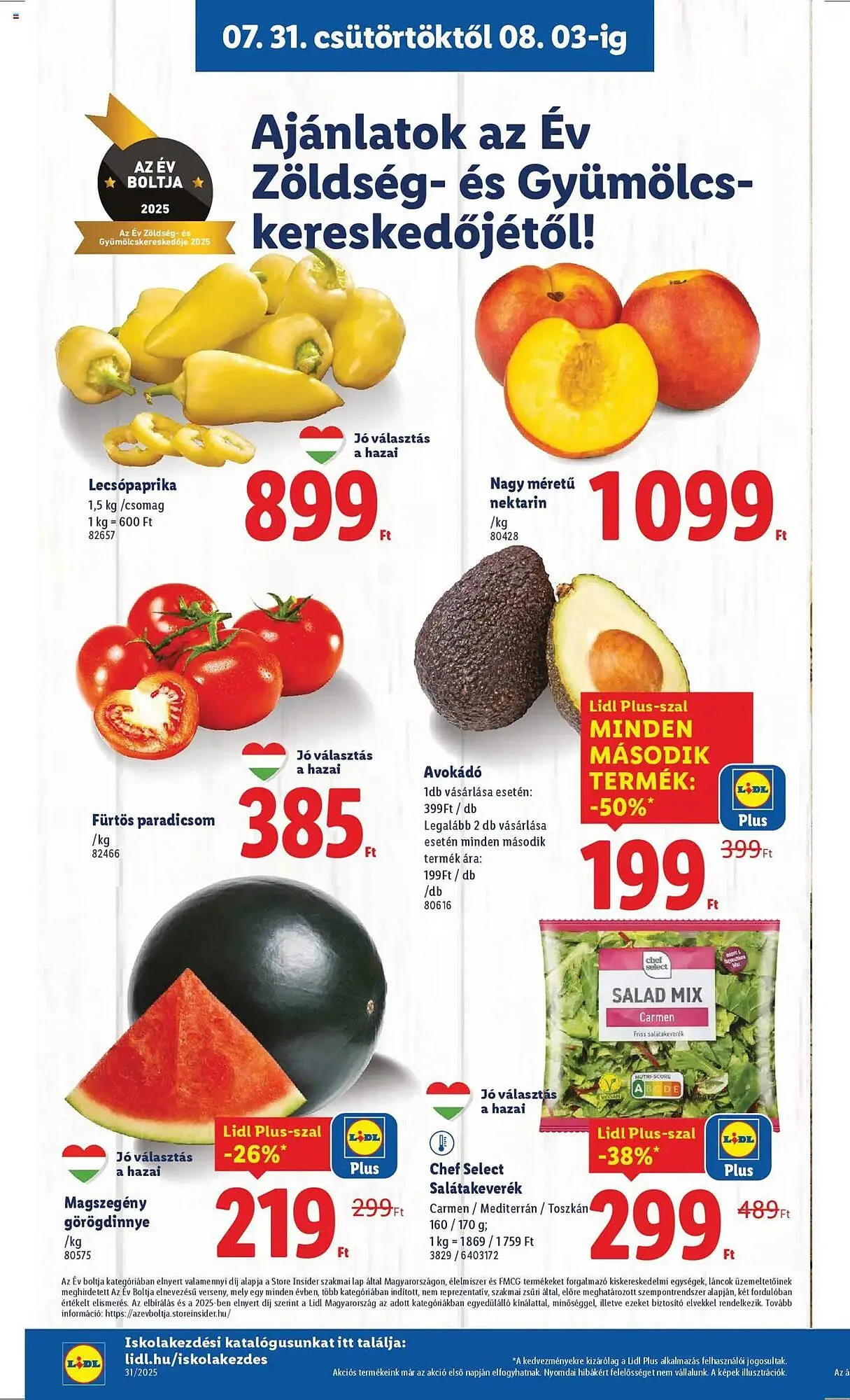 Katalógus Lidl akciós újság július 31.-tól augusztus 6.-ig 2025. - Oldal 4