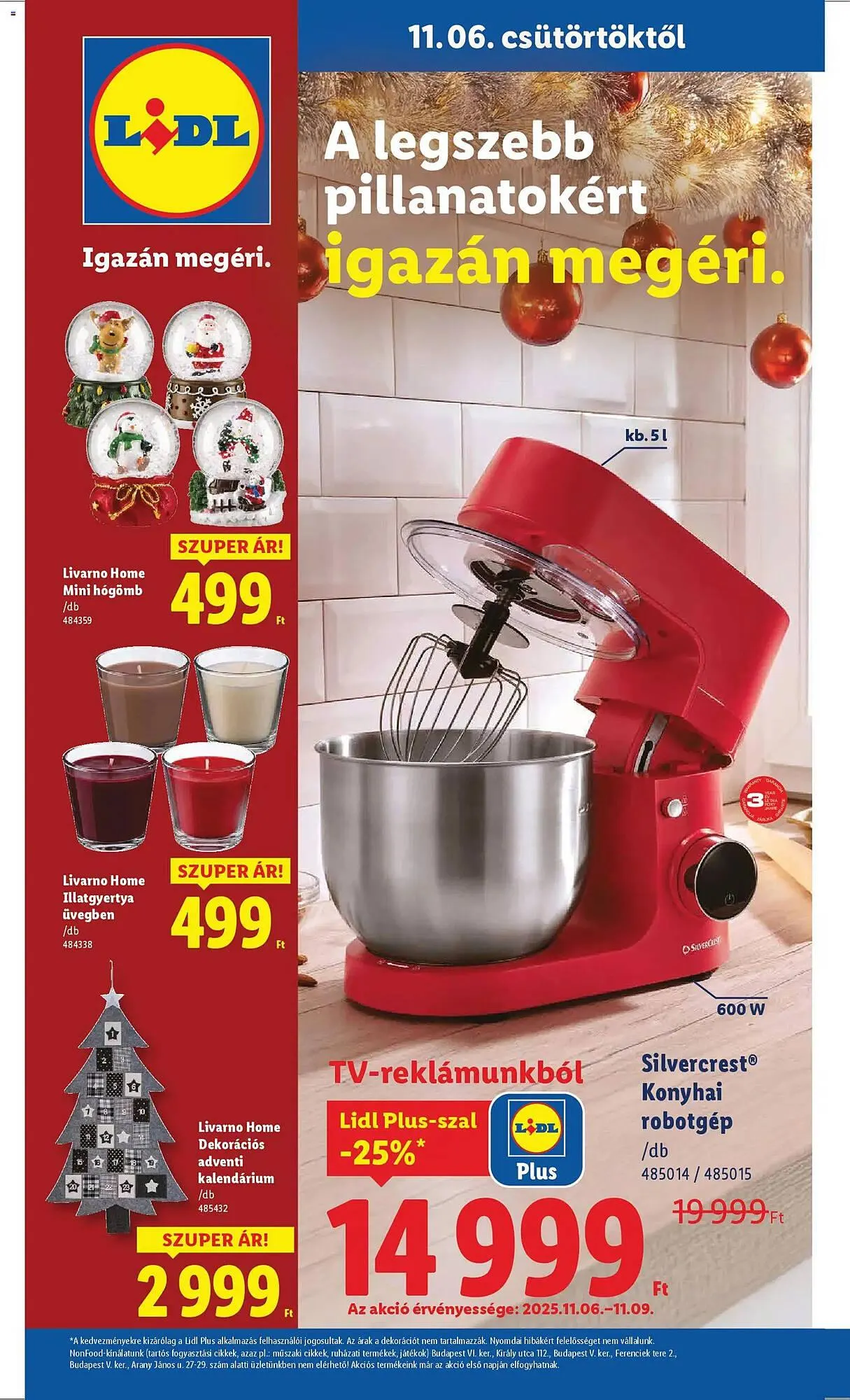 Katalógus Lidl akciós újság november 6.-tól december 28.-ig 2025. - Oldal 20