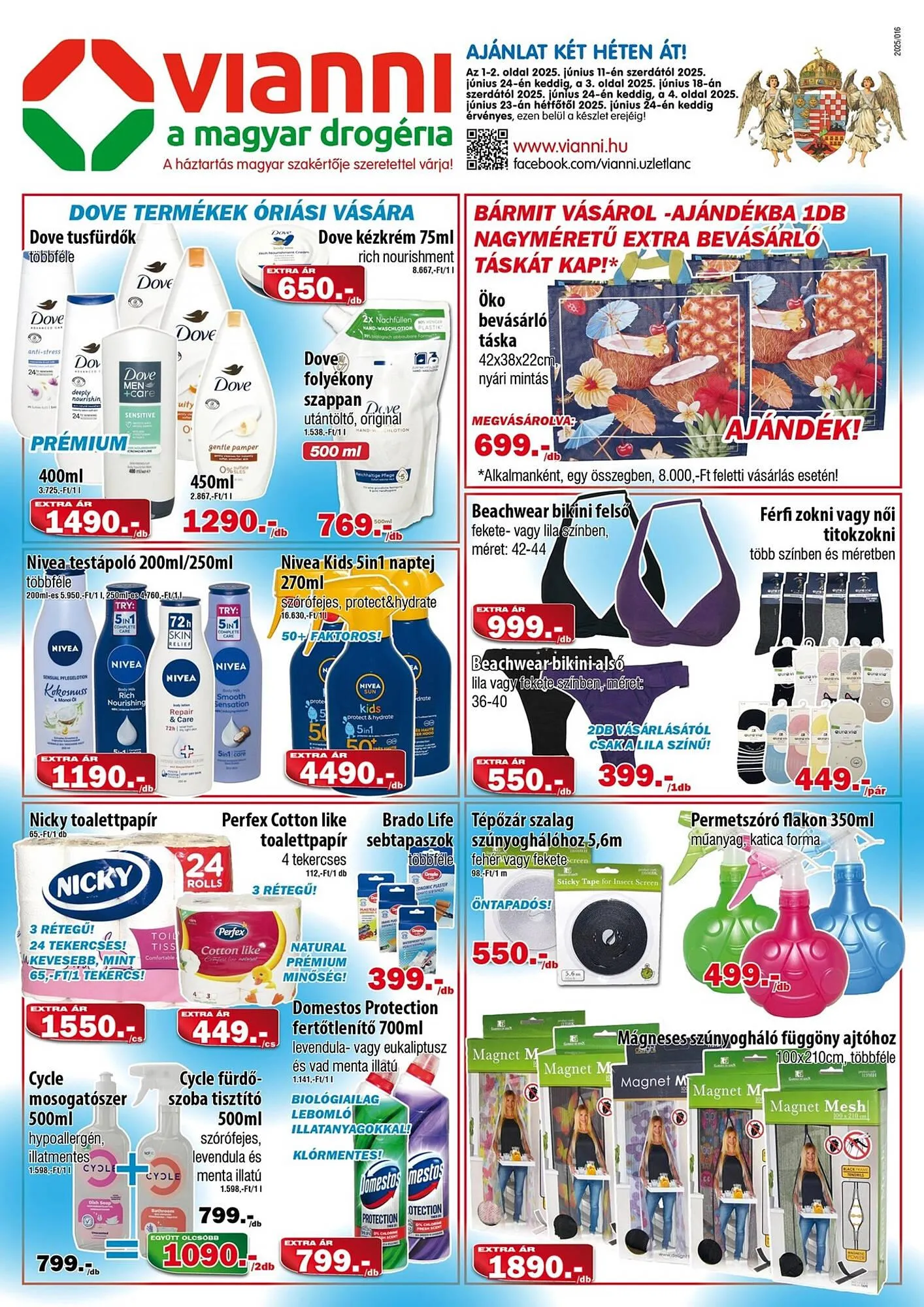Vianni Drogéria akciós újság - 1
