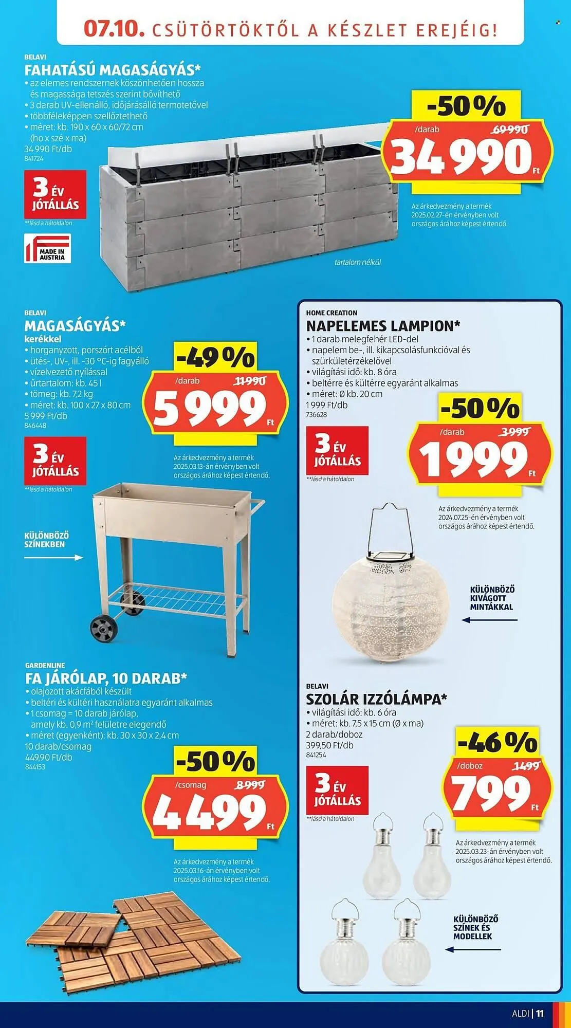 Katalógus ALDI akciós újság július 10.-tól július 16.-ig 2025. - Oldal 11