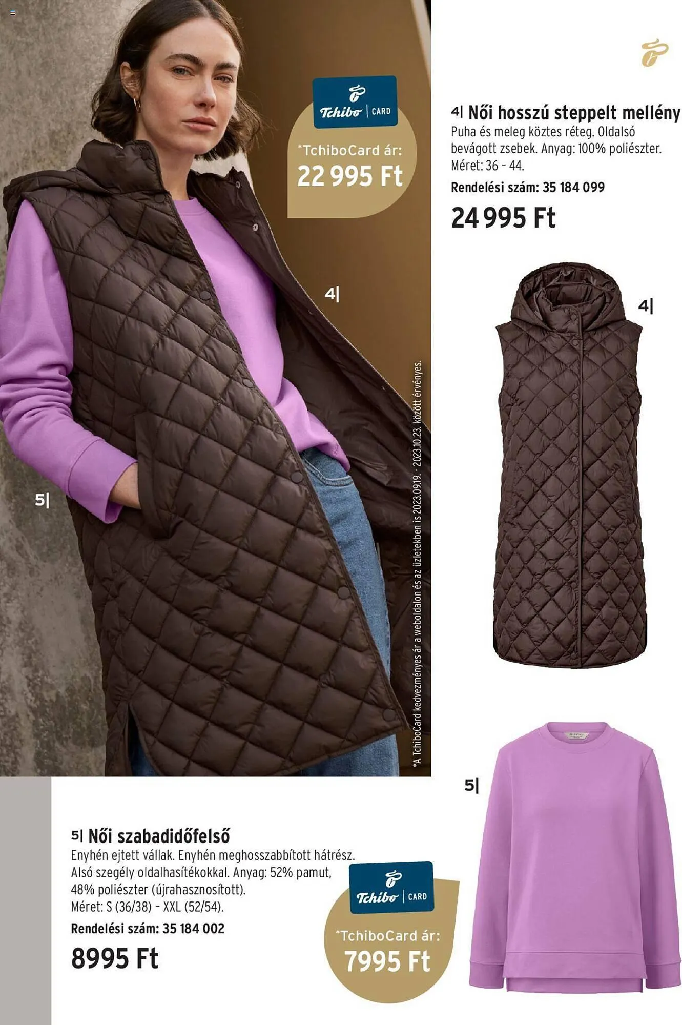 Katalógus Tchibo akciós újság szeptember 25.-tól október 22.-ig 2023. - Oldal 23