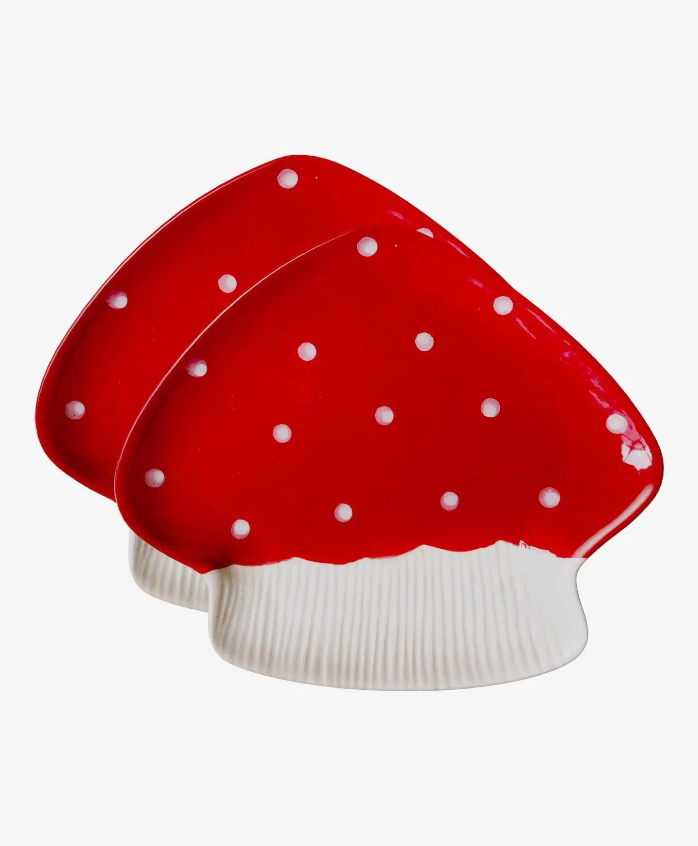 2 darabos gomba alakú tányér szett