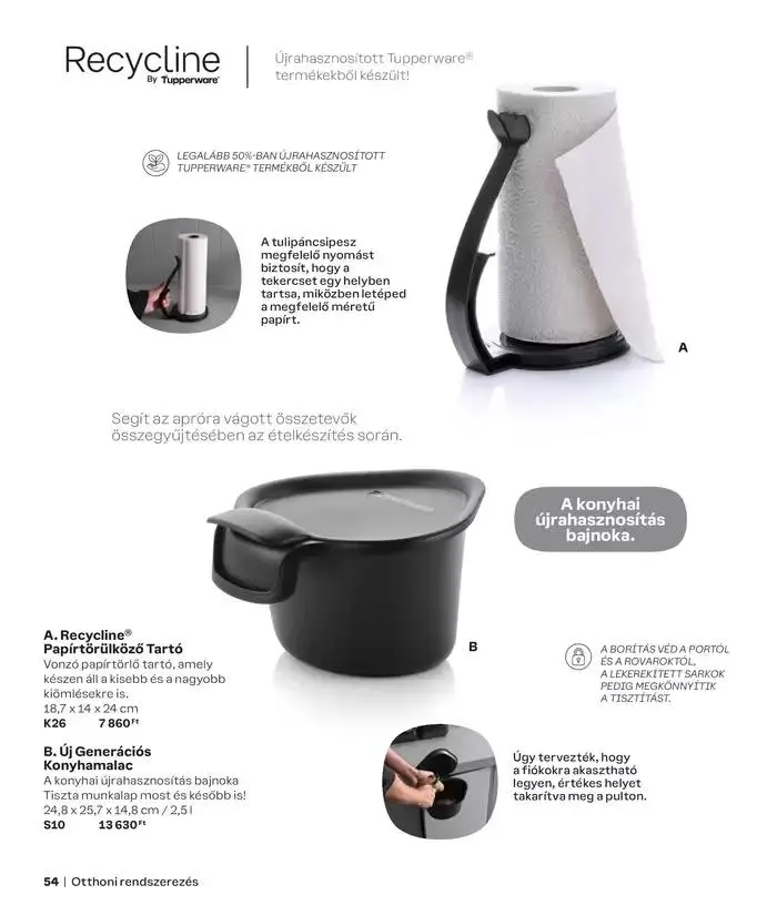 Katalógus Tupperware Autumn - Winter 2024/2025 Catalogue október 3.-tól március 23.-ig 2025. - Oldal 54