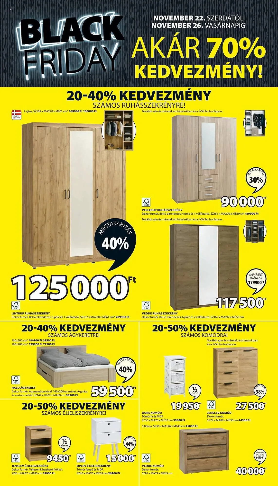 Katalógus JYSK akciós újság november 22.-tól november 26.-ig 2023. - Oldal 4