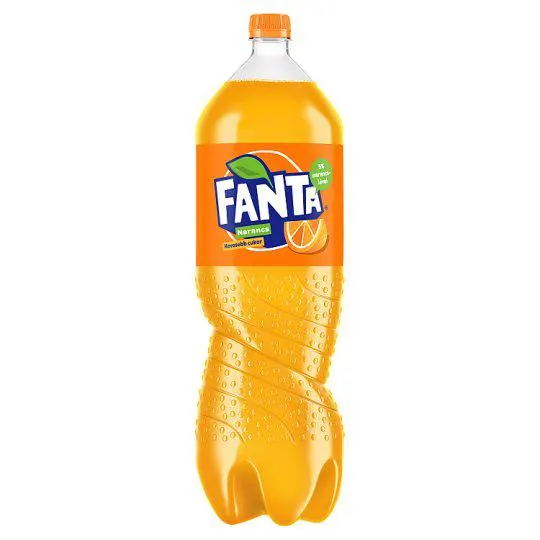 Fanta narancs szénsavas üdítőital cukorral és édesítőszerekkel 2,25 l