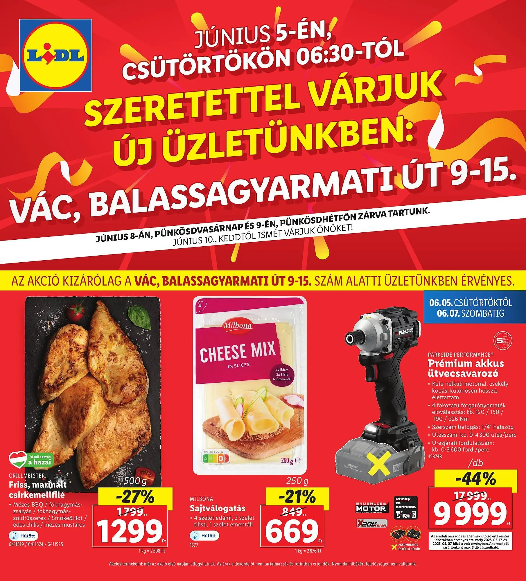 Katalógus Lidl akciós újság június 5.-tól június 7.-ig 2025. - Oldal 1