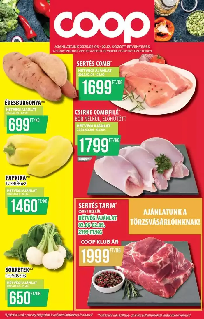 Katalógus Coop akciós február 6.-tól február 12.-ig 2025. - Oldal 1