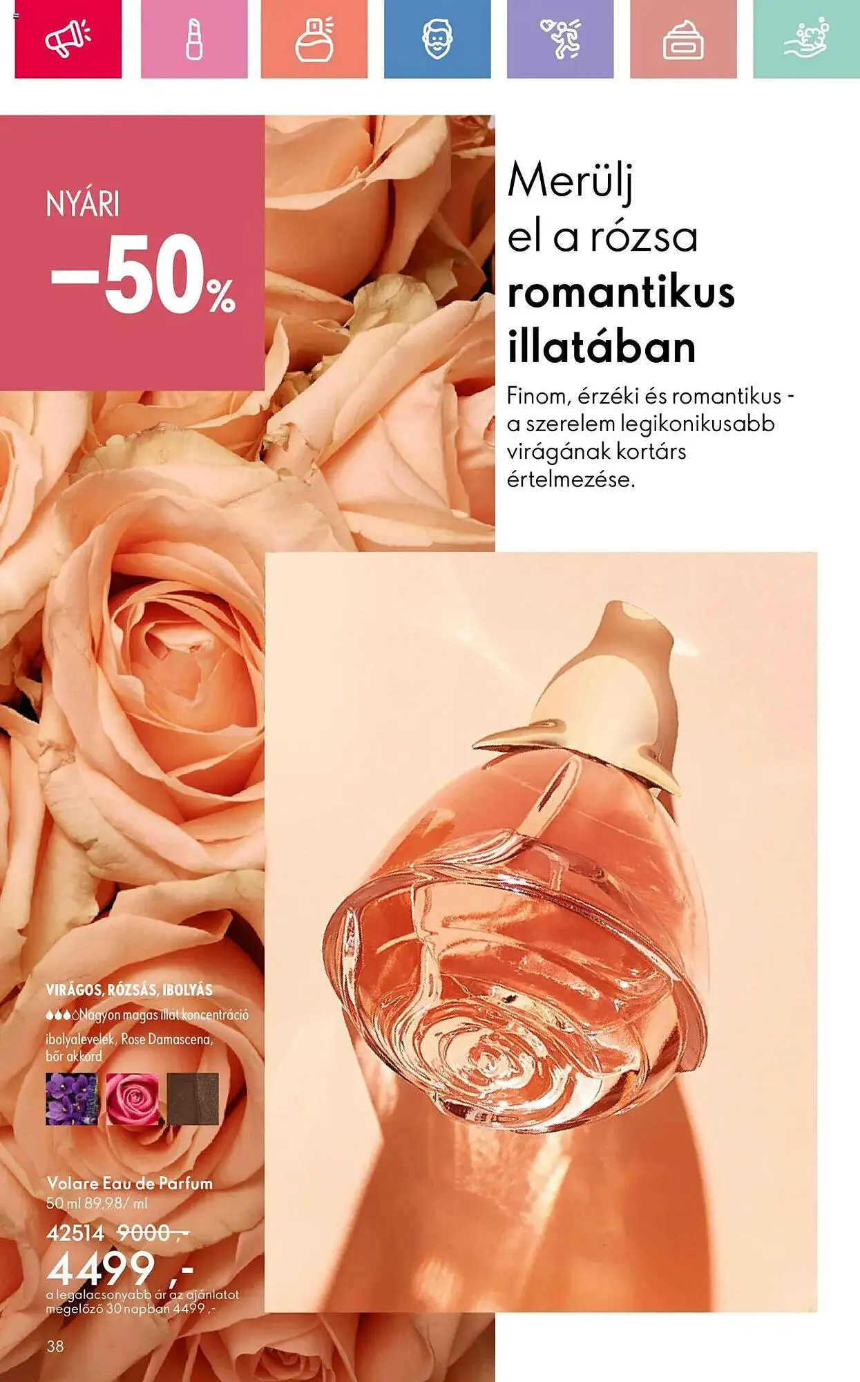 Katalógus Oriflame akciós újság június 15.-tól július 5.-ig 2025. - Oldal 38