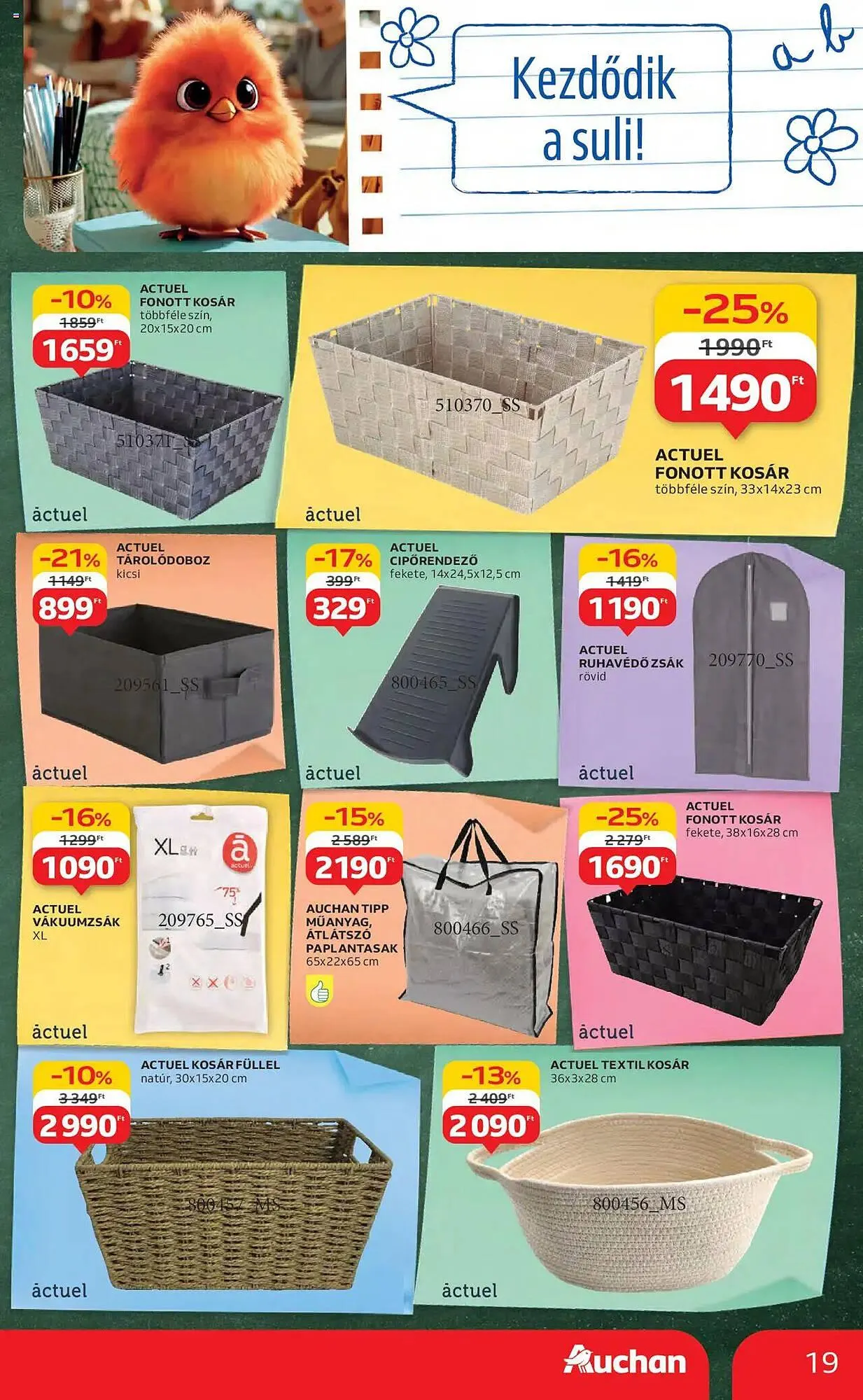 Katalógus Auchan akciós újság július 24.-tól augusztus 6.-ig 2025. - Oldal 19