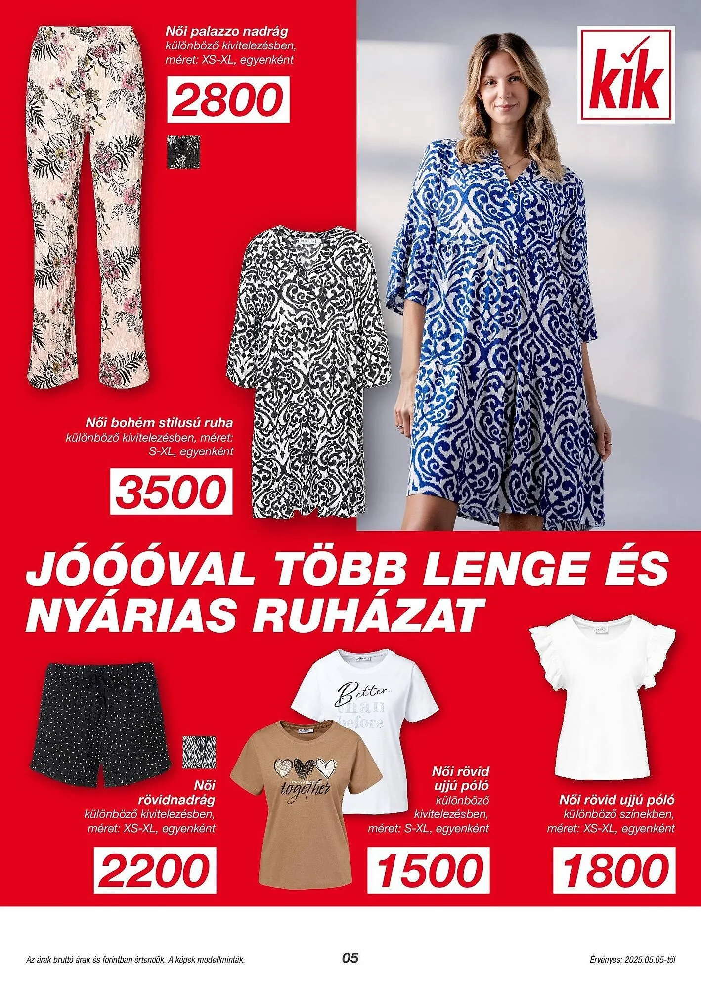 Katalógus Kik akciós újság május 4.-tól május 11.-ig 2025. - Oldal 4