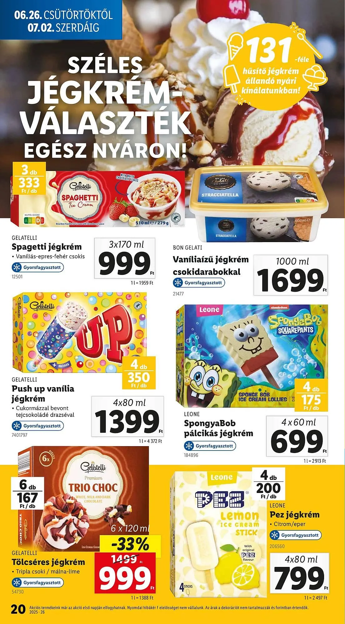 Katalógus Lidl akciós újság június 26.-tól július 2.-ig 2025. - Oldal 20