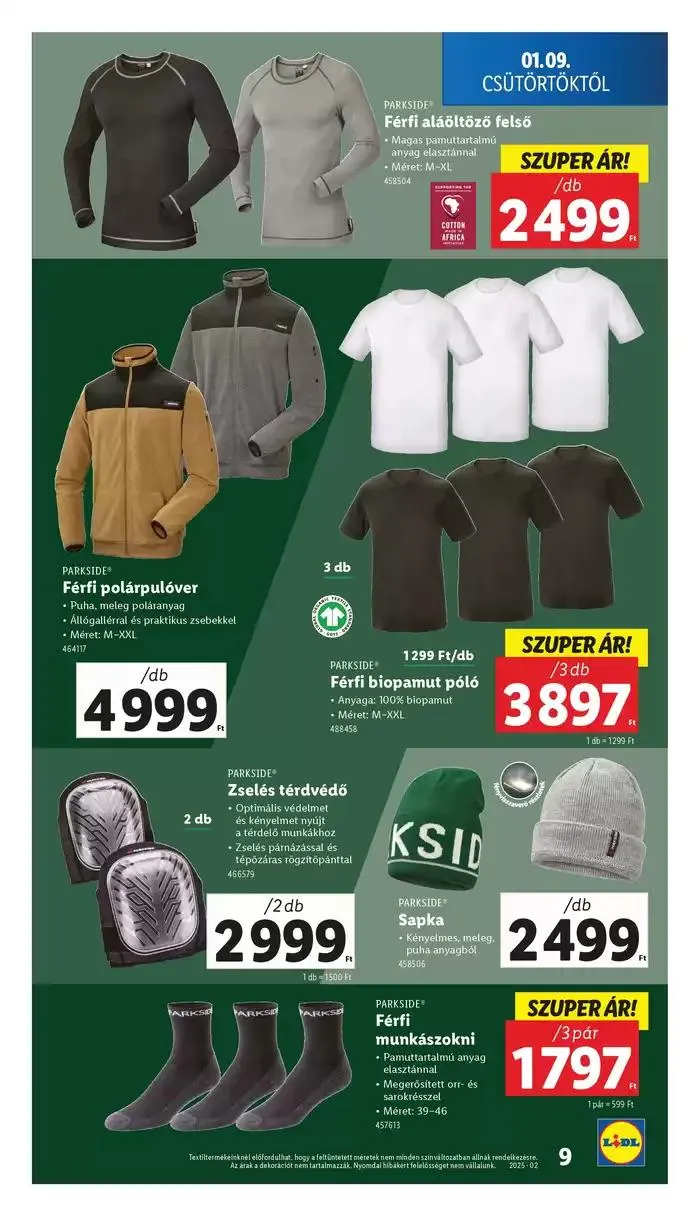 Katalógus Nonfood kínálatunk - 02. hét január 9.-tól január 15.-ig 2025. - Oldal 9