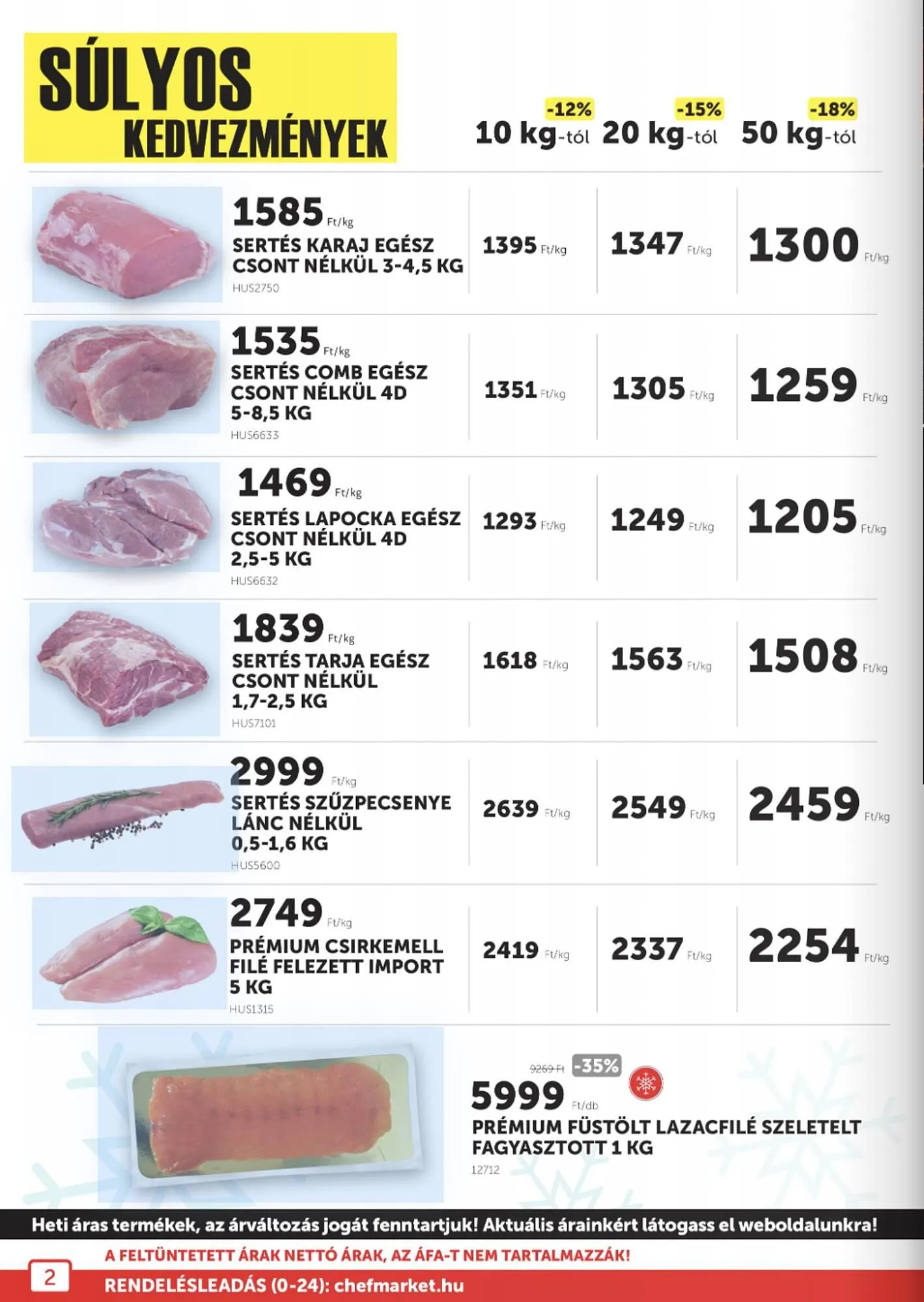Katalógus Chef Market akciós újság november 1.-tól november 30.-ig 2025. - Oldal 2