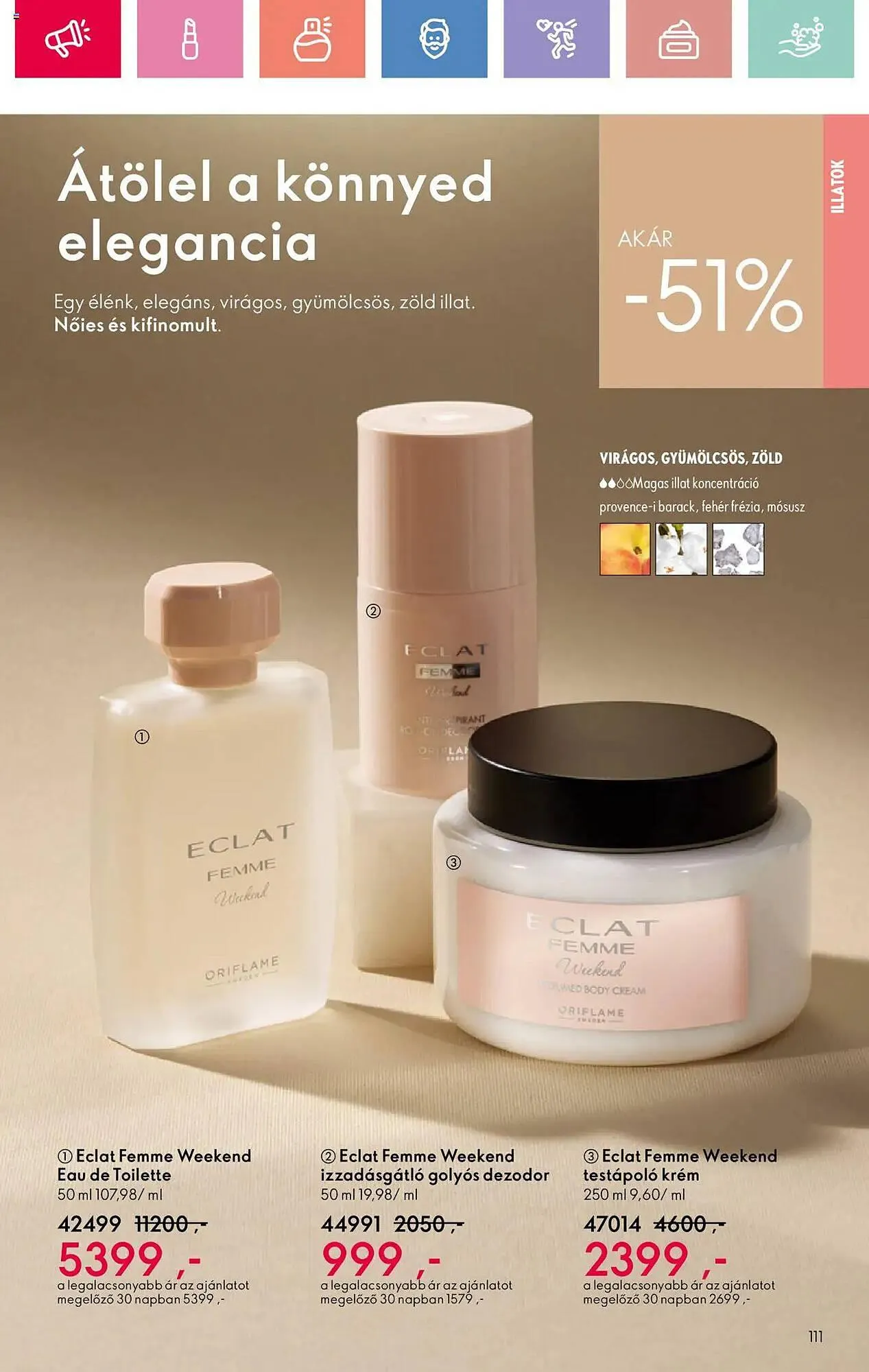 Katalógus Oriflame akciós újság május 4.-tól május 24.-ig 2025. - Oldal 111