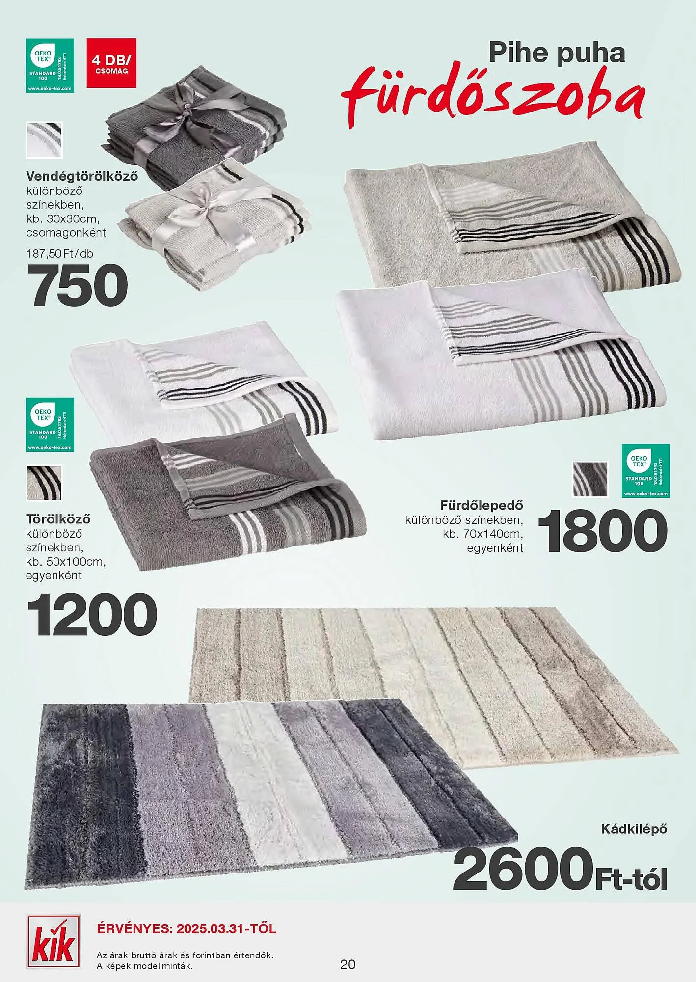 Katalógus Kik akciós újság március 28.-tól április 30.-ig 2025. - Oldal 20