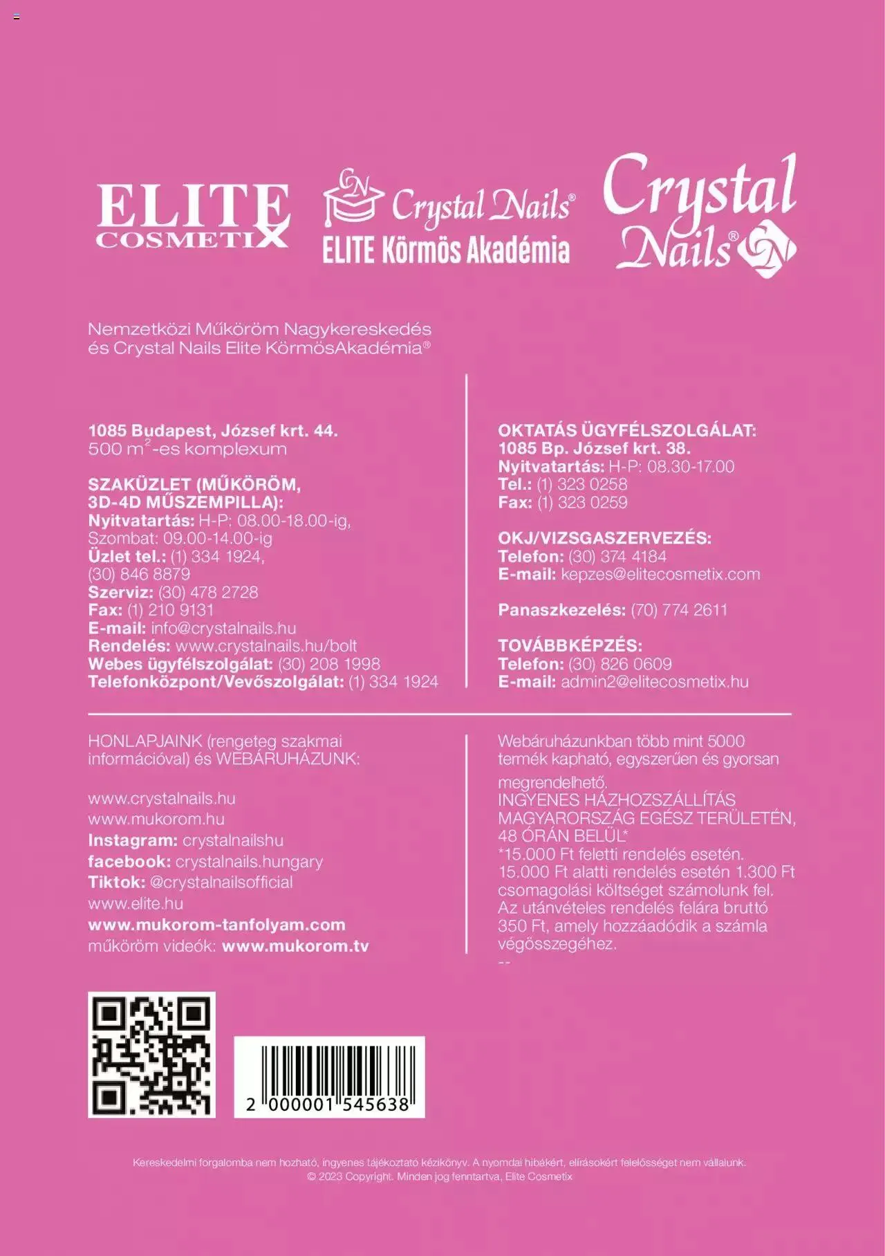 Katalógus Crystal Nails - Tavasz oktatási kézikönyv március 6.-tól december 31.-ig 2023. - Oldal 52