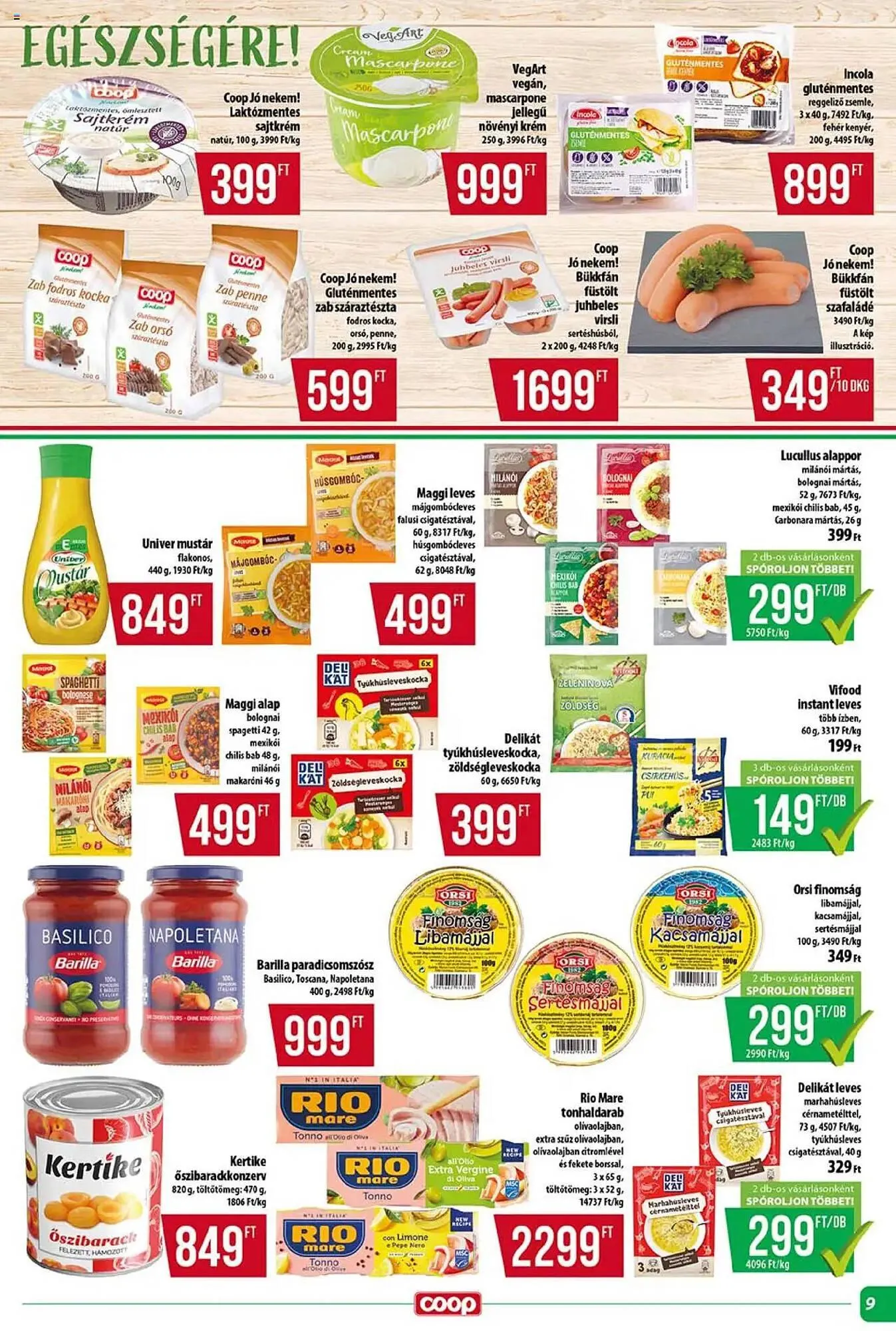 Katalógus Coop akciós újság április 24.-tól április 30.-ig 2025. - Oldal 9