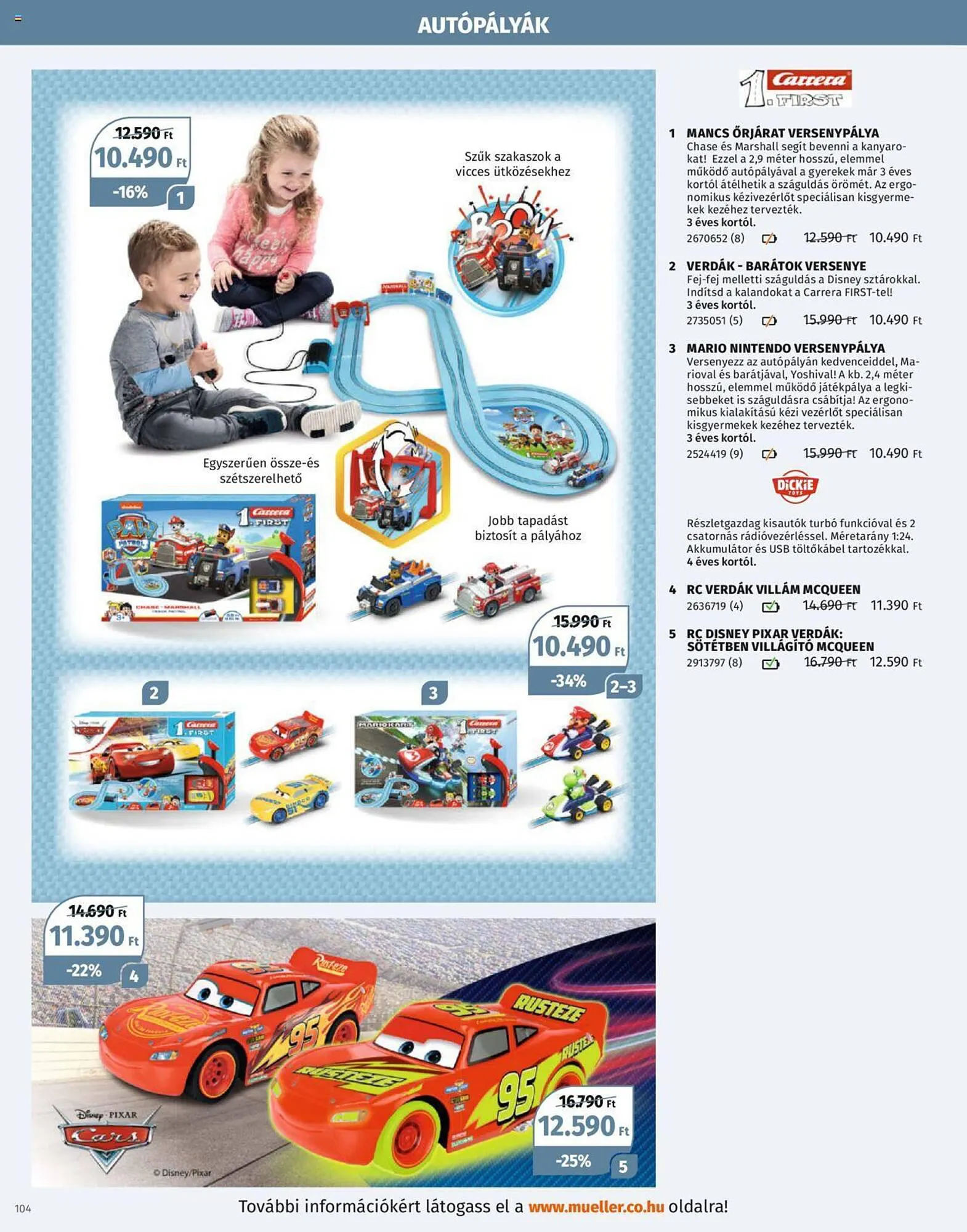 Katalógus Müller akciós újság október 30.-tól december 31.-ig 2023. - Oldal 104