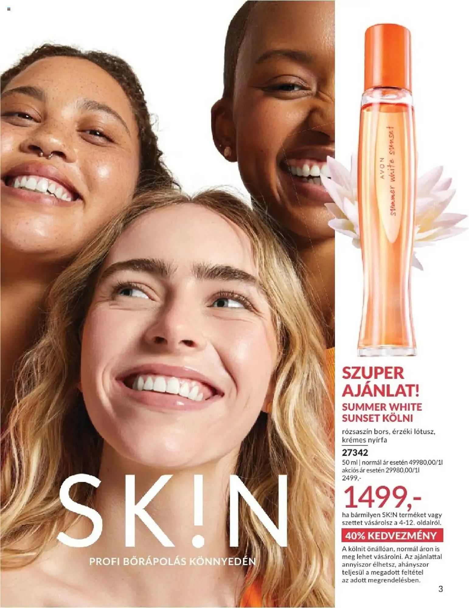 Katalógus AVON akciós újság augusztus 1.-tól augusztus 31.-ig 2025. - Oldal 3