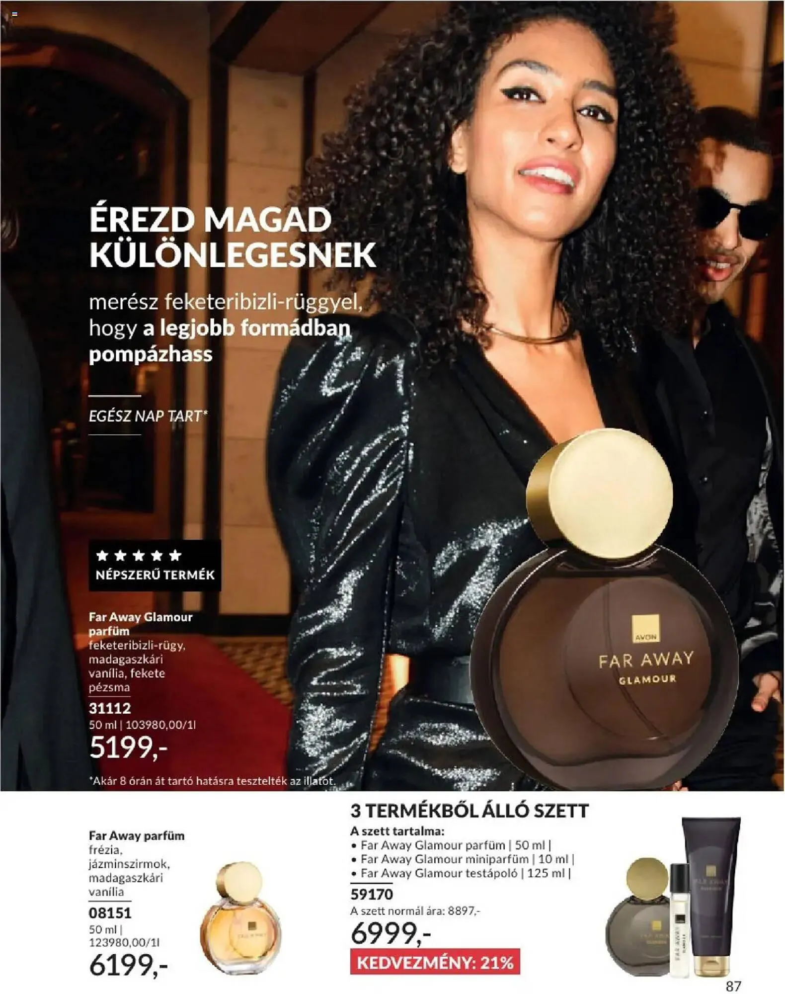 Katalógus AVON akciós újság augusztus 1.-tól augusztus 31.-ig 2025. - Oldal 87