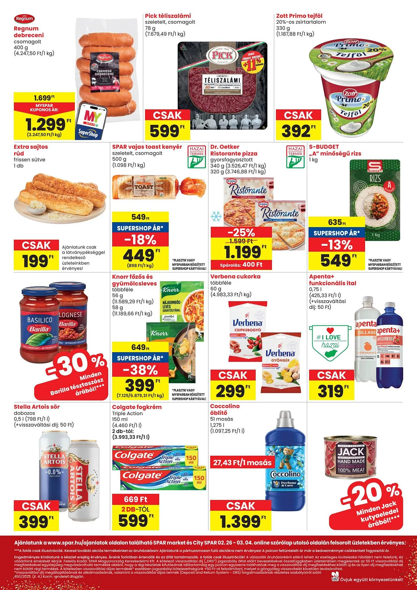 Katalógus Spar akciós újság február 26.-tól március 4.-ig 2026. - Oldal 2