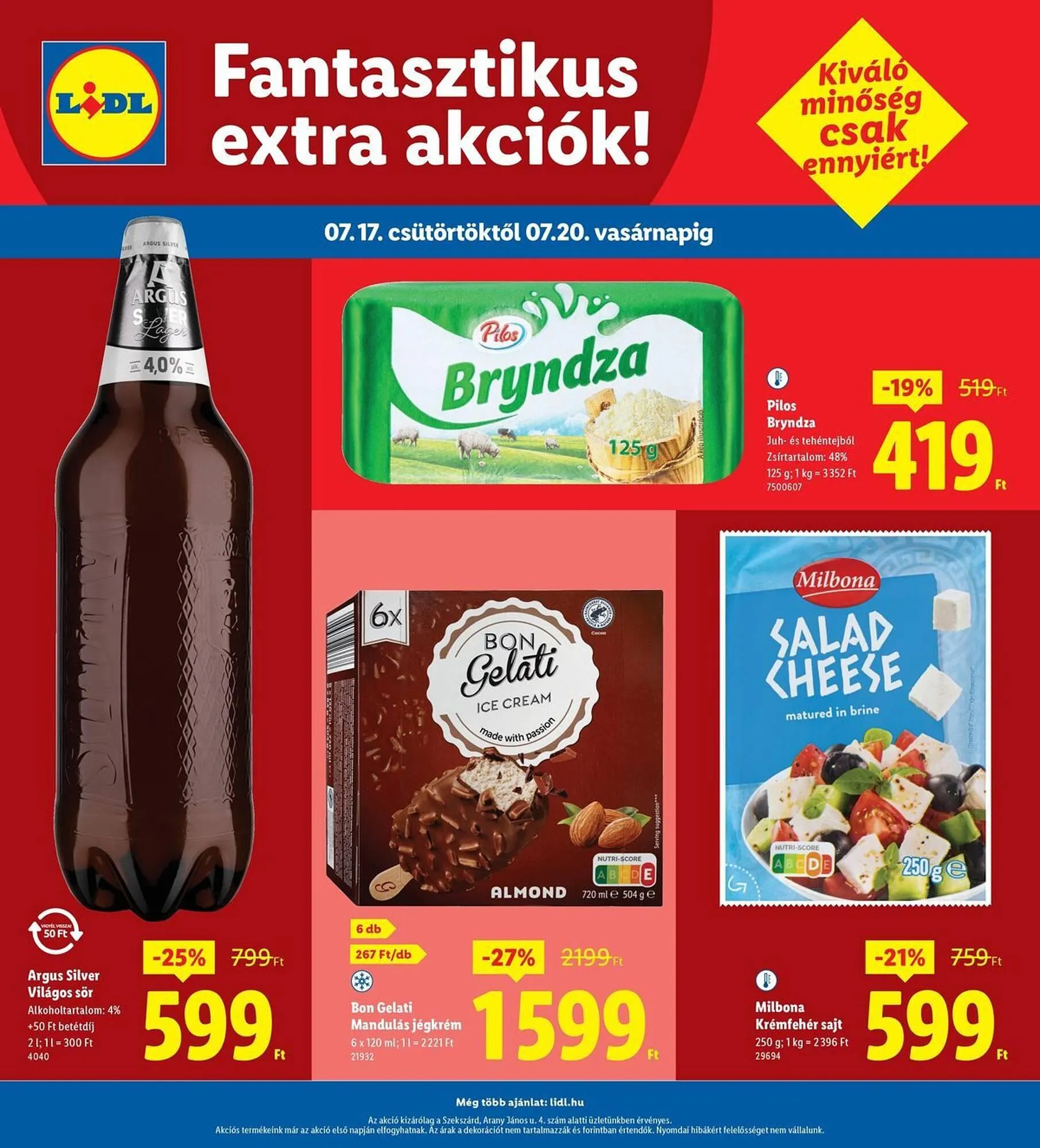 Katalógus Lidl akciós újság július 17.-tól július 20.-ig 2025. - Oldal 4