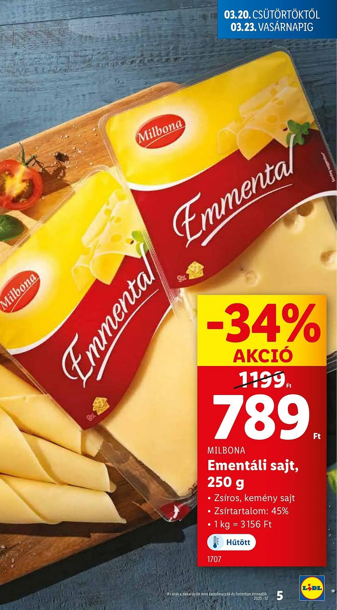 Katalógus Lidl akciós újság március 20.-tól március 26.-ig 2025. - Oldal 5