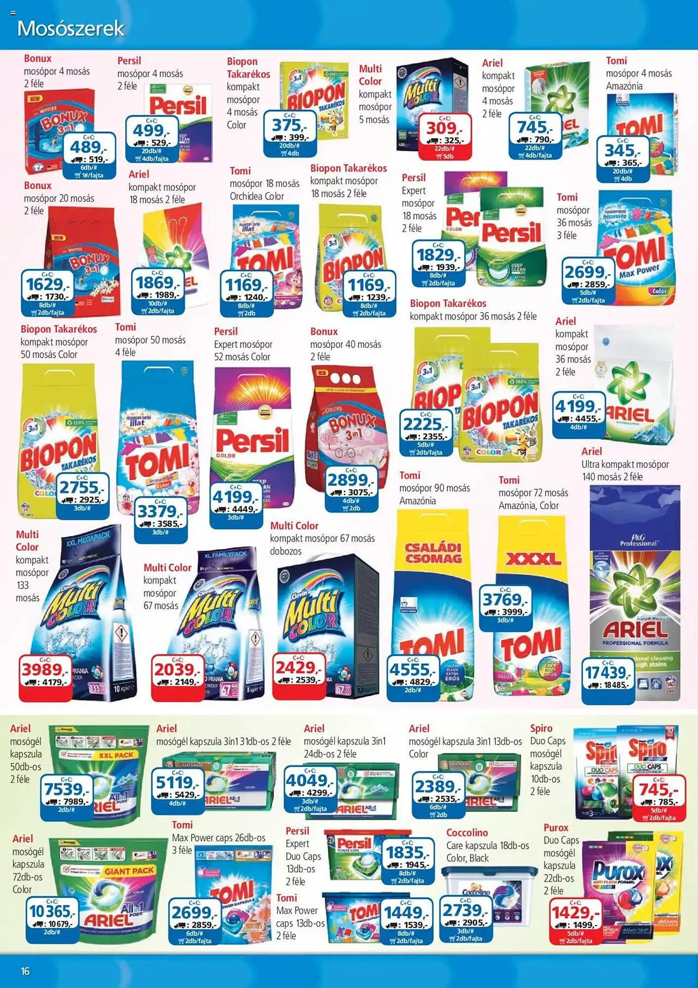 Katalógus ÁRKLUB akciós újság szeptember 1.-tól szeptember 30.-ig 2023. - Oldal 16