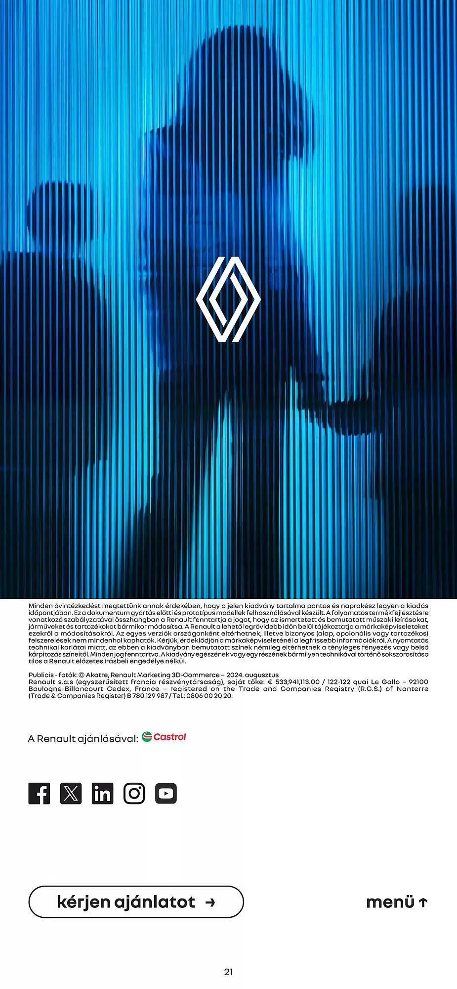Katalógus Renault akciós újság január 6.-tól június 30.-ig 2025. - Oldal 21
