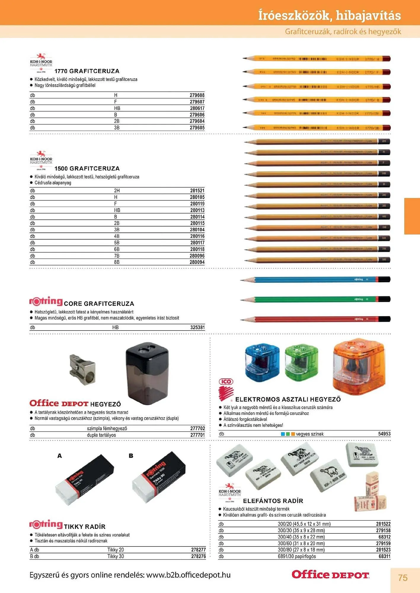 Katalógus Office Depot akciós újság május 9.-tól december 31.-ig 2026. - Oldal 75