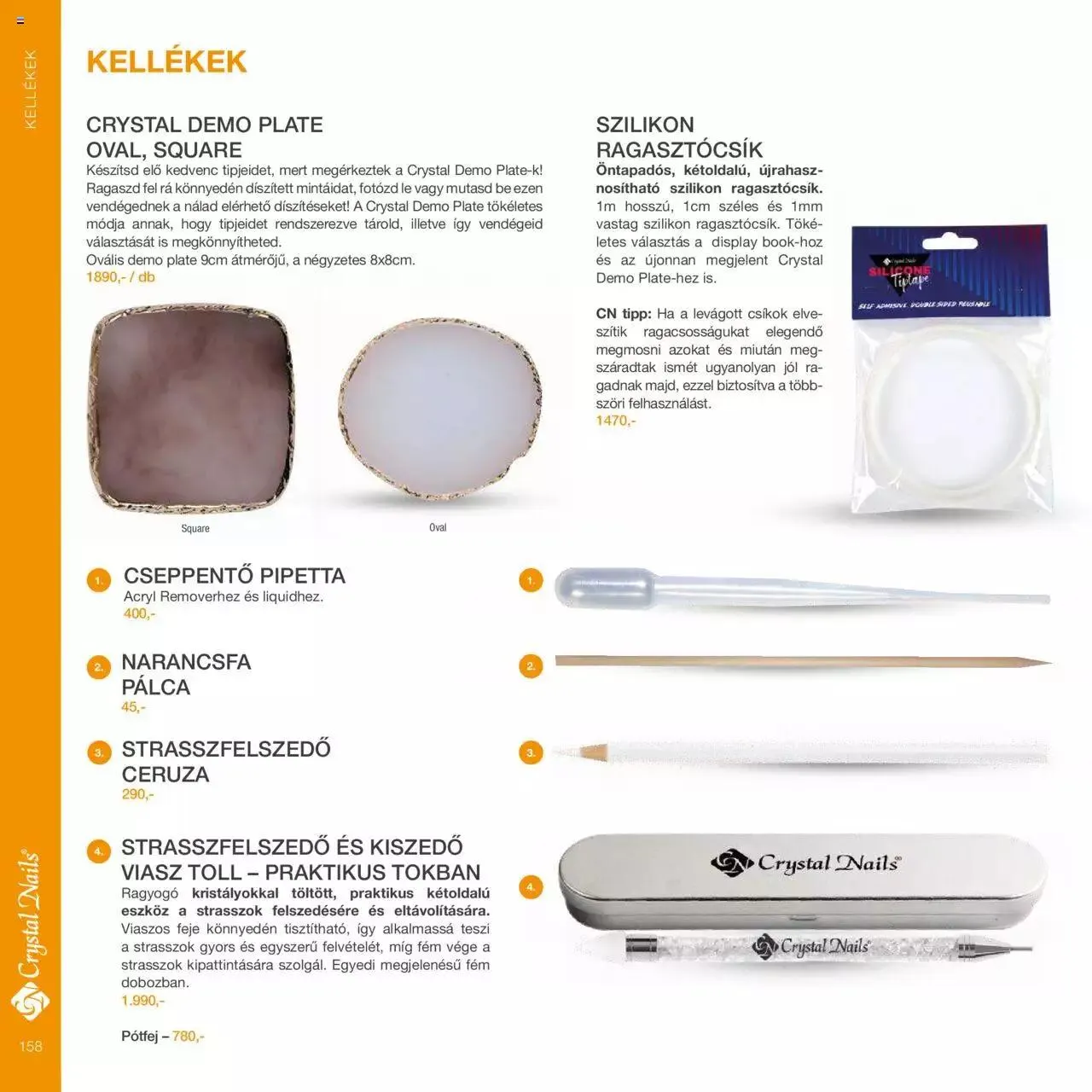 Katalógus Crystal Nails - Nagykatalógus 22/23 március 8.-tól december 31.-ig 2023. - Oldal 158