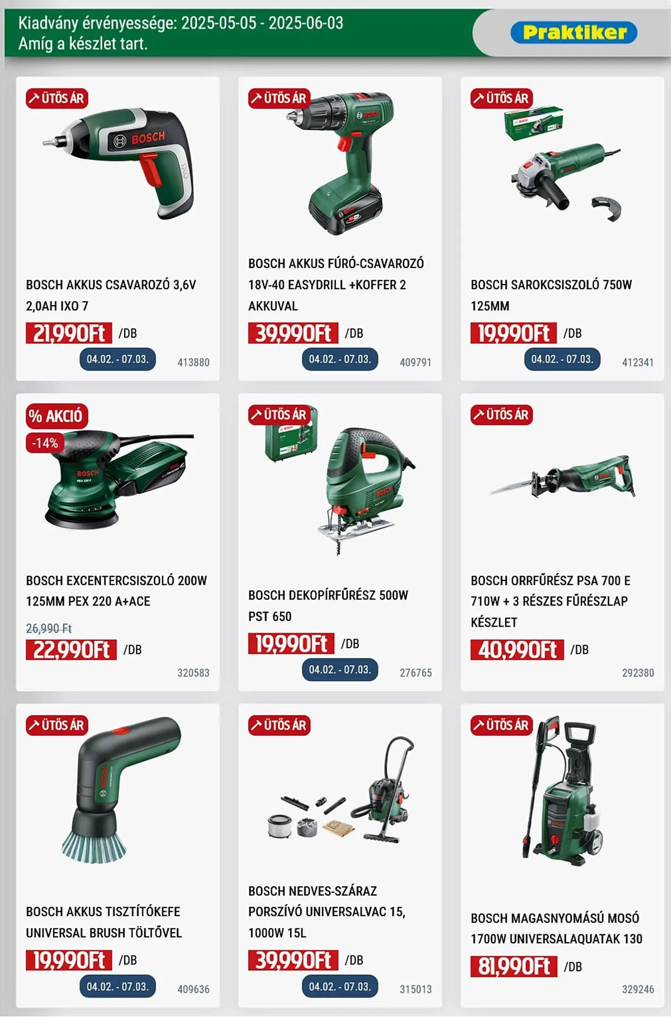 Katalógus Praktiker akciós újság május 5.-tól június 3.-ig 2025. - Oldal 17