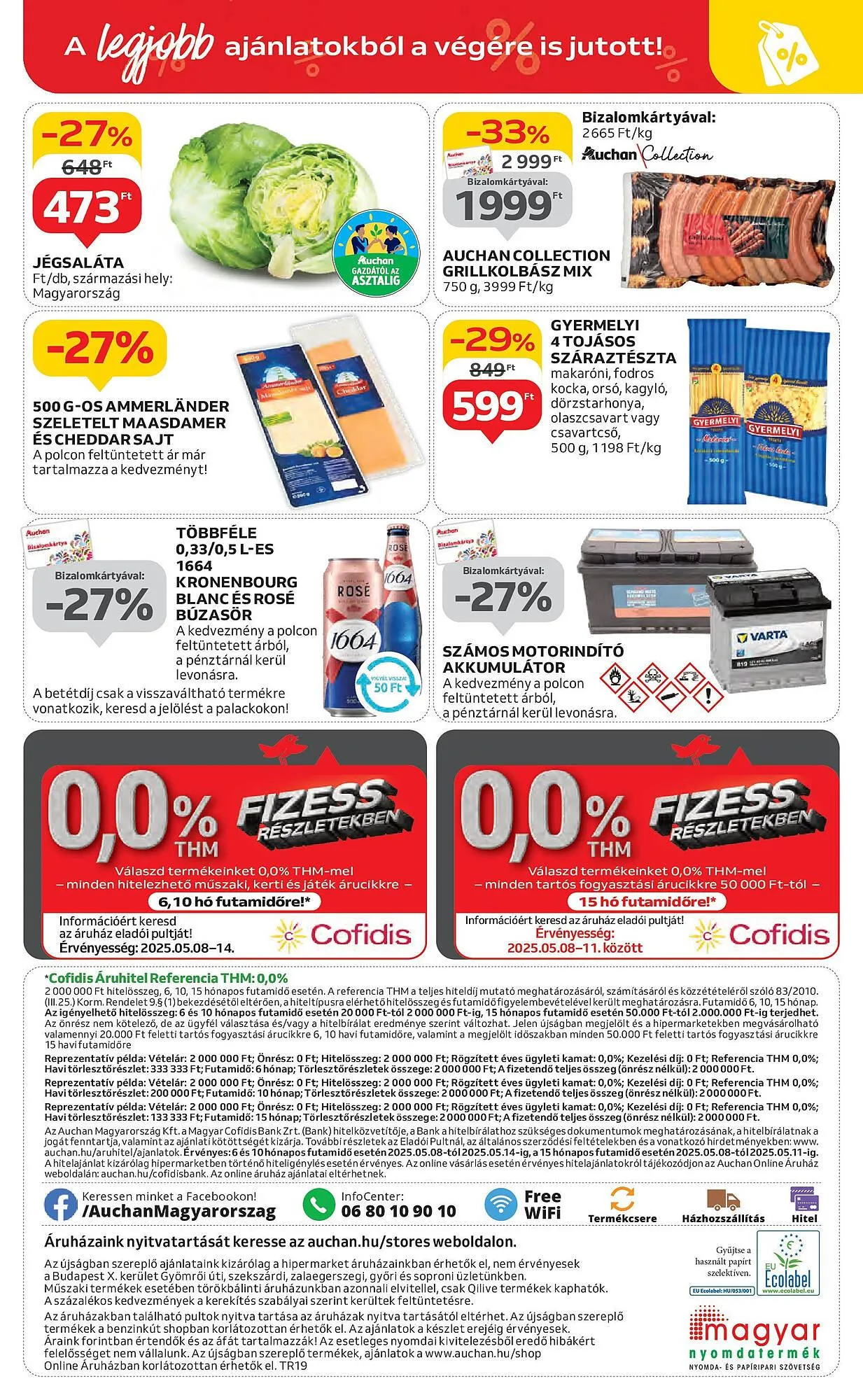 Katalógus Auchan akciós újság május 8.-tól május 14.-ig 2025. - Oldal 58