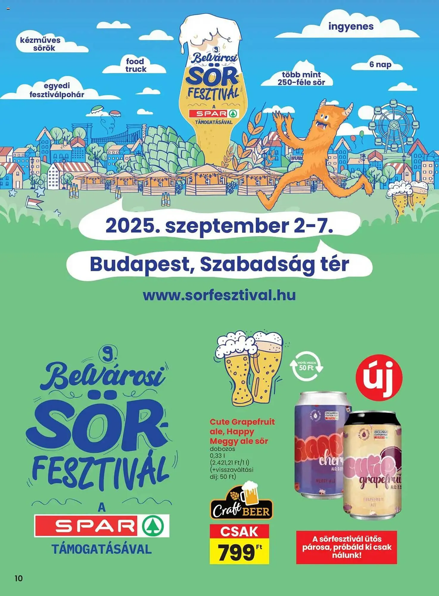 Katalógus Spar akciós újság augusztus 7.-tól augusztus 13.-ig 2025. - Oldal 10