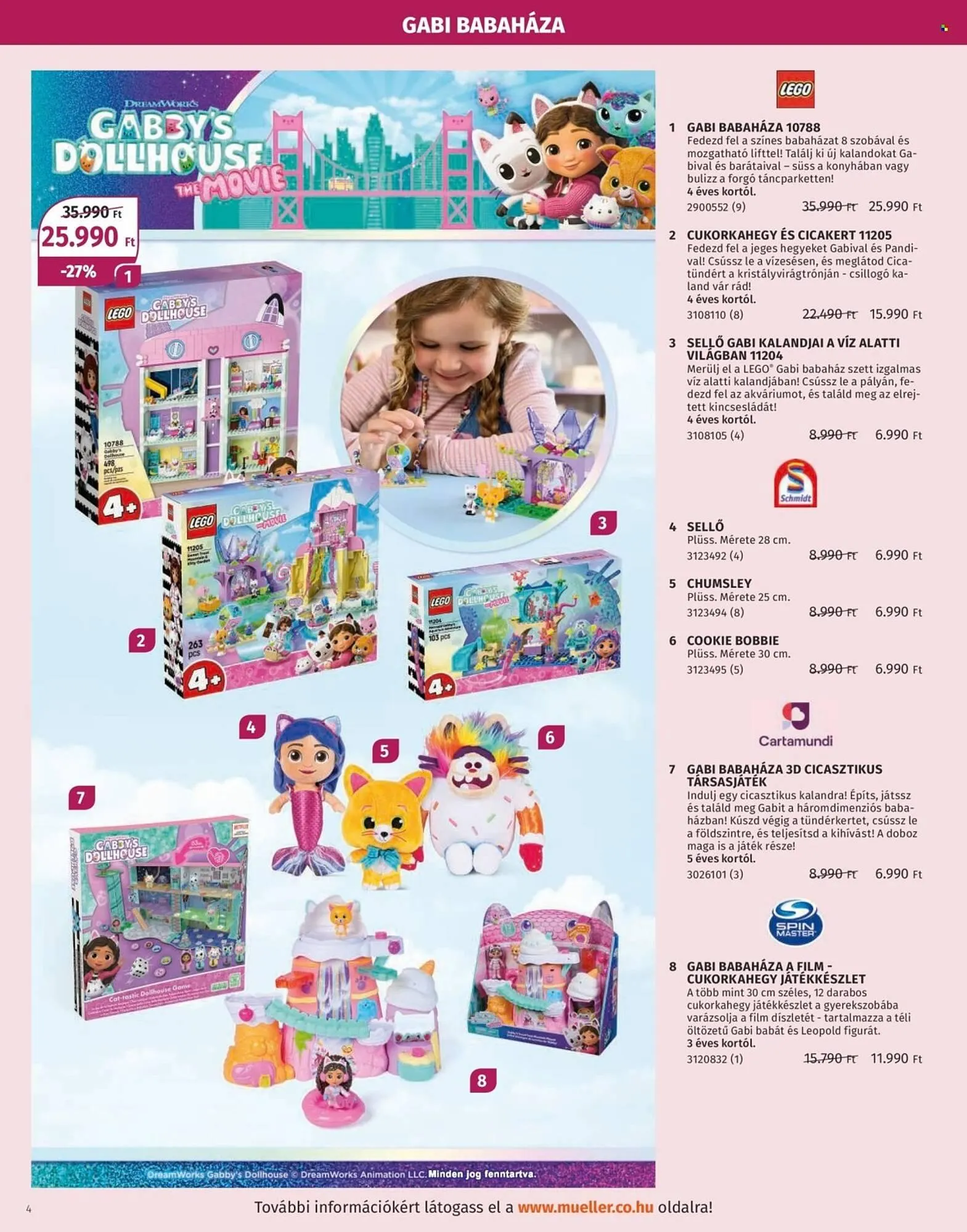 Katalógus Müller akciós újság október 27.-tól december 31.-ig 2025. - Oldal 4