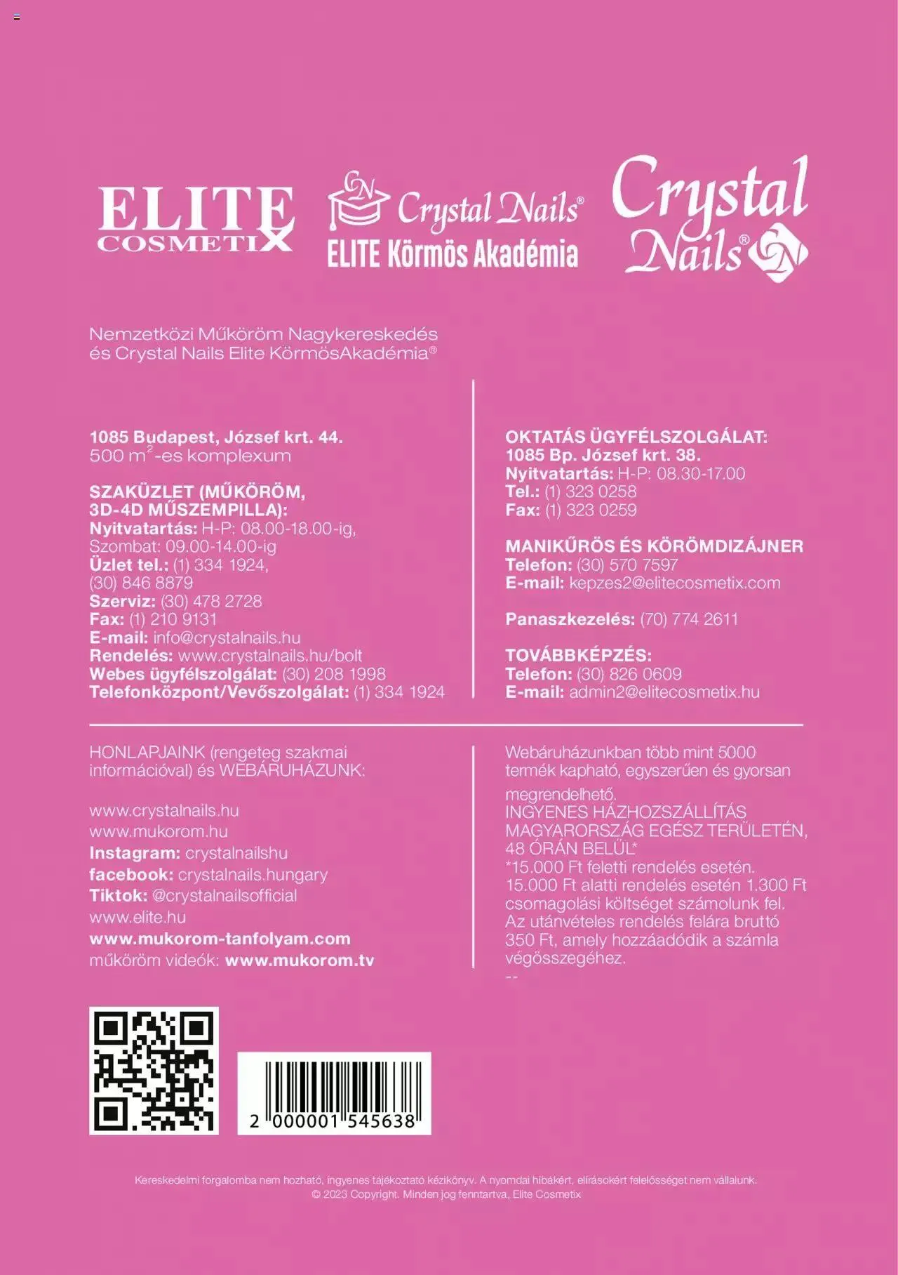 Katalógus Crystal Nails Akciós újság szeptember 4.-tól december 31.-ig 2023. - Oldal 60