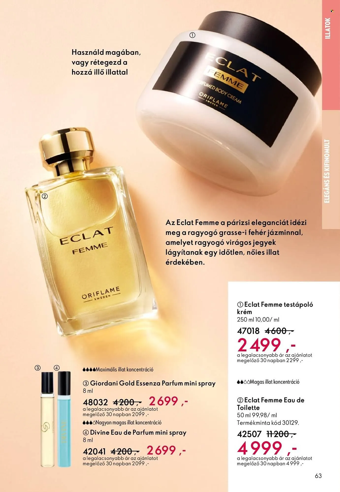 Katalógus Oriflame katalógus december 24.-tól január 20.-ig 2026. - Oldal 63