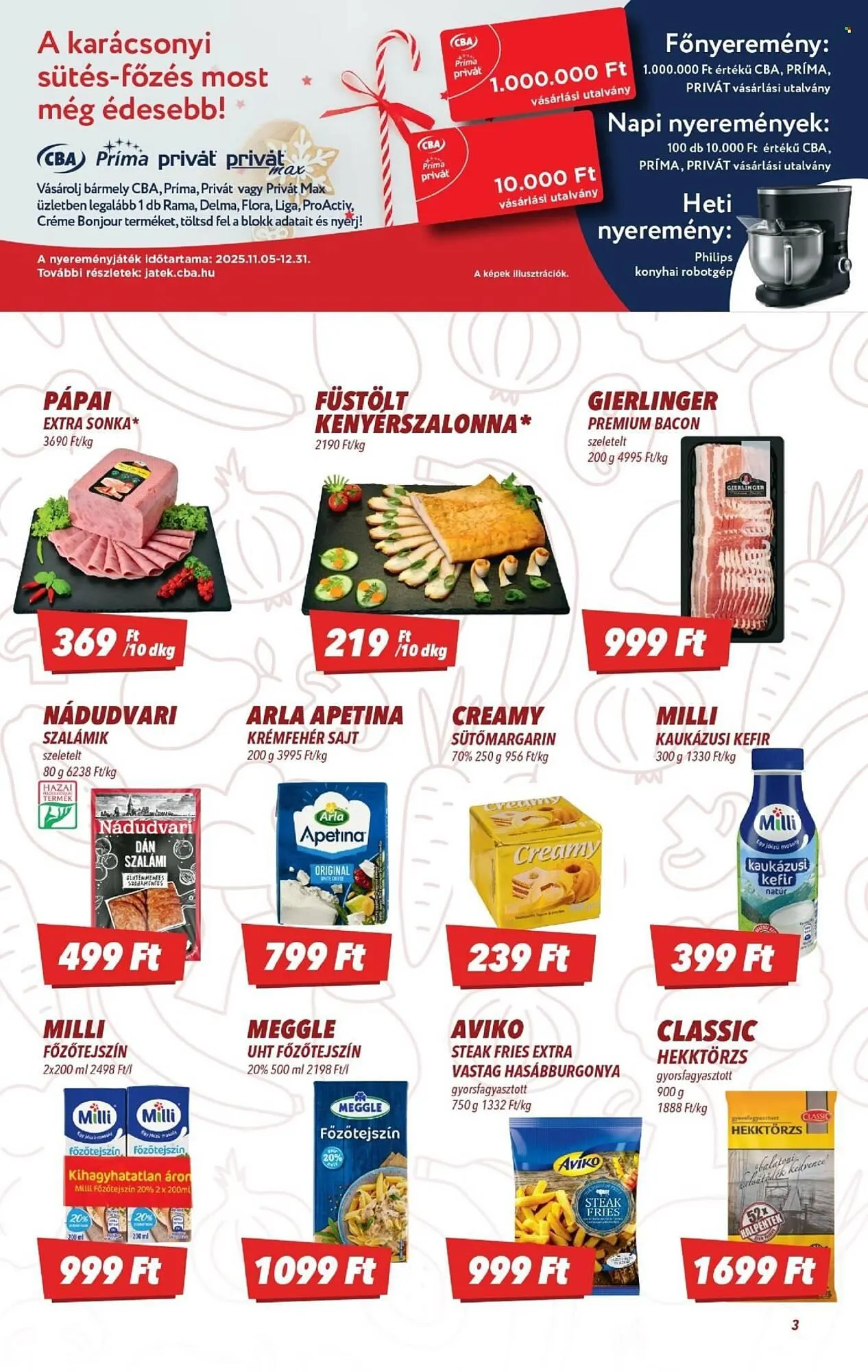Katalógus CBA akciós újság december 18.-tól december 31.-ig 2025. - Oldal 3