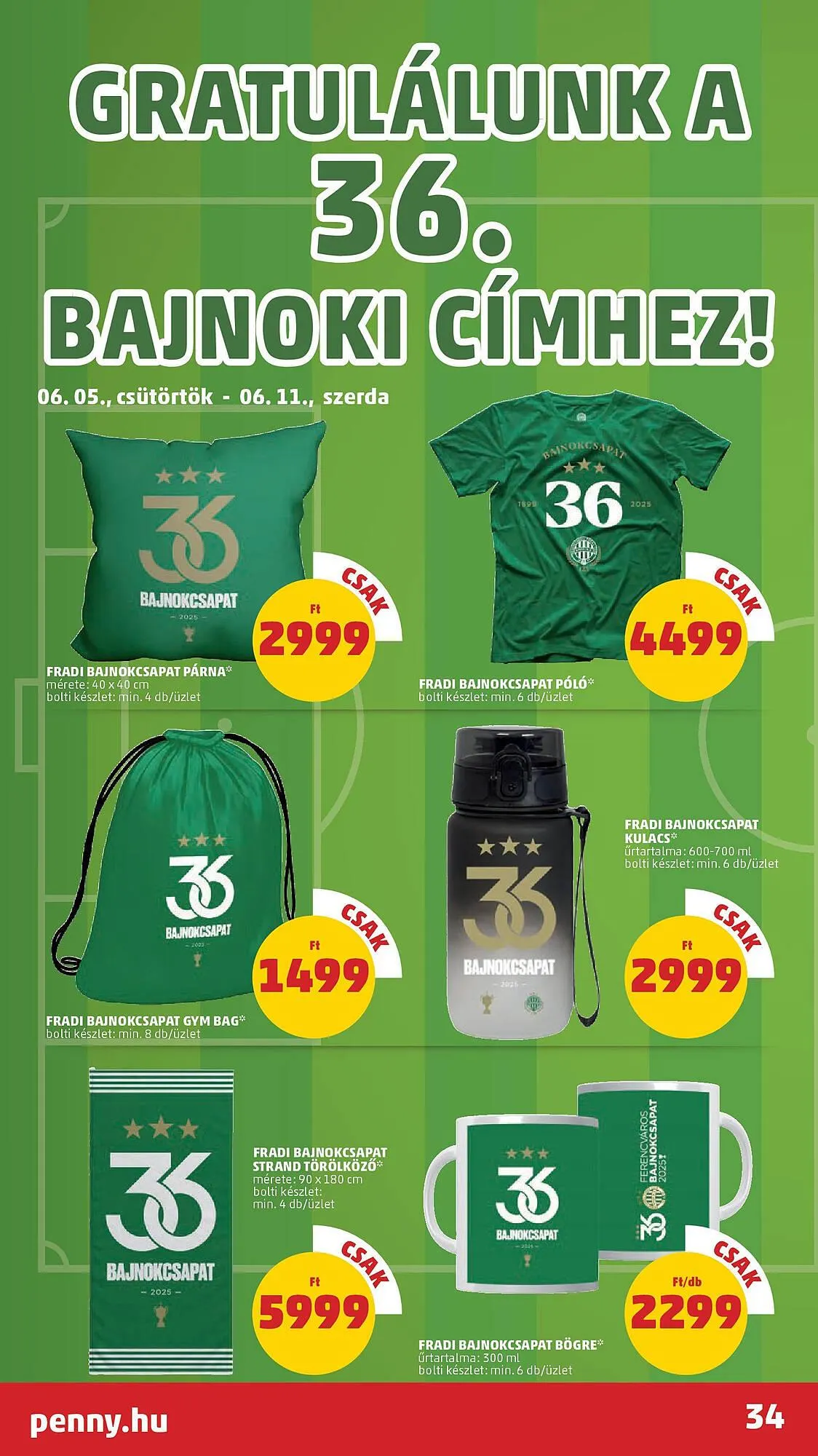 Katalógus PENNY akciós újság június 5.-tól június 11.-ig 2025. - Oldal 34