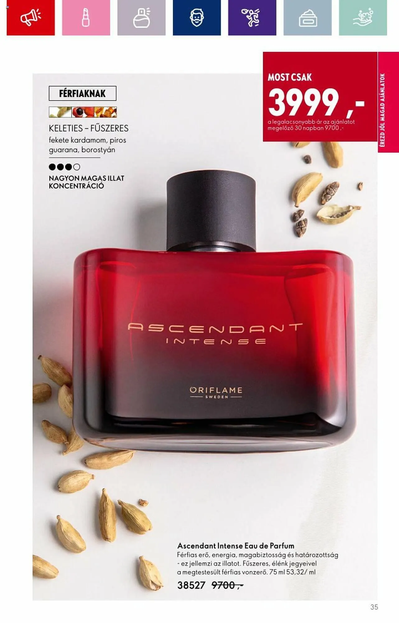 Katalógus Oriflame akciós újság augusztus 30.-tól szeptember 19.-ig 2023. - Oldal 35