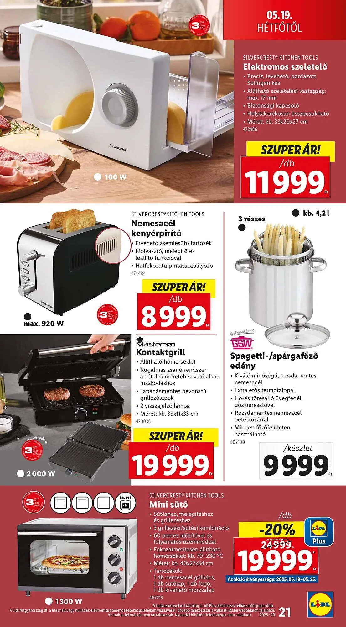 Katalógus Lidl akciós újság május 15.-tól május 21.-ig 2025. - Oldal 21