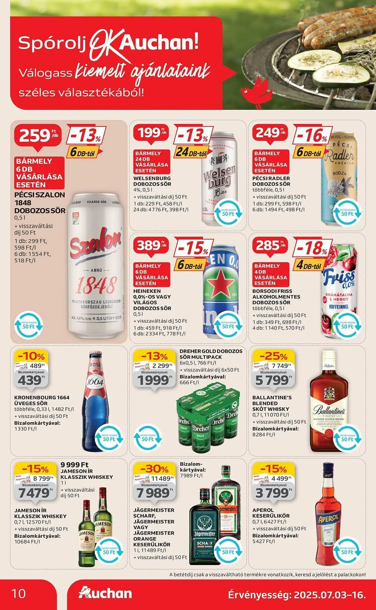 Katalógus Auchan akciós újság július 3.-tól július 9.-ig 2025. - Oldal 10