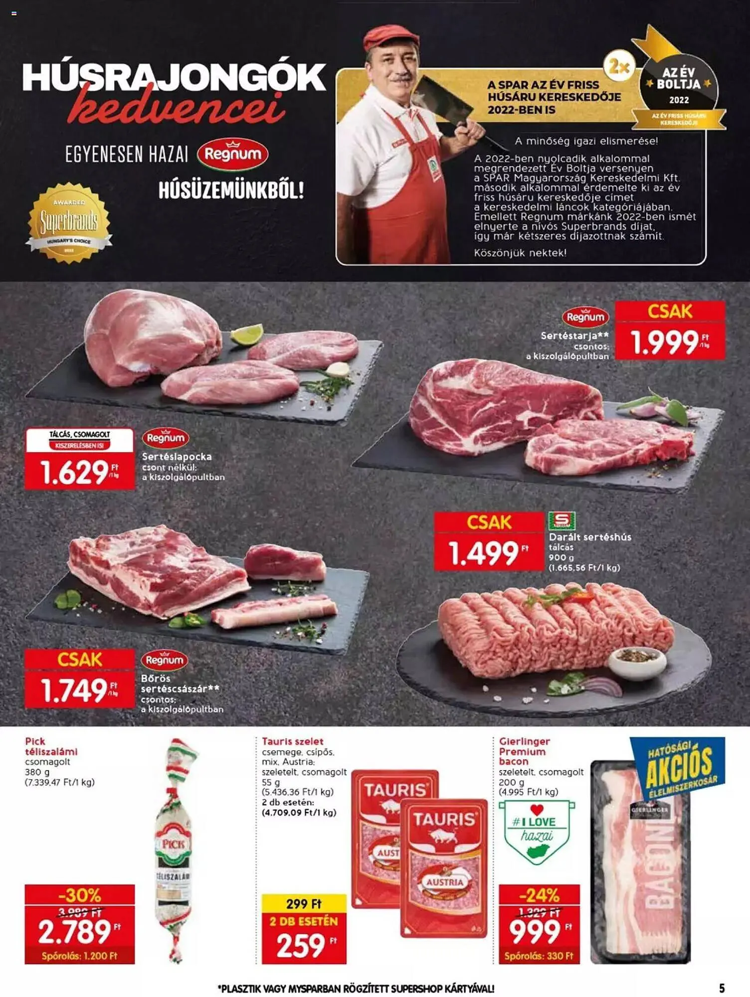 Katalógus Interspar akciós újság szeptember 21.-tól szeptember 27.-ig 2023. - Oldal 13