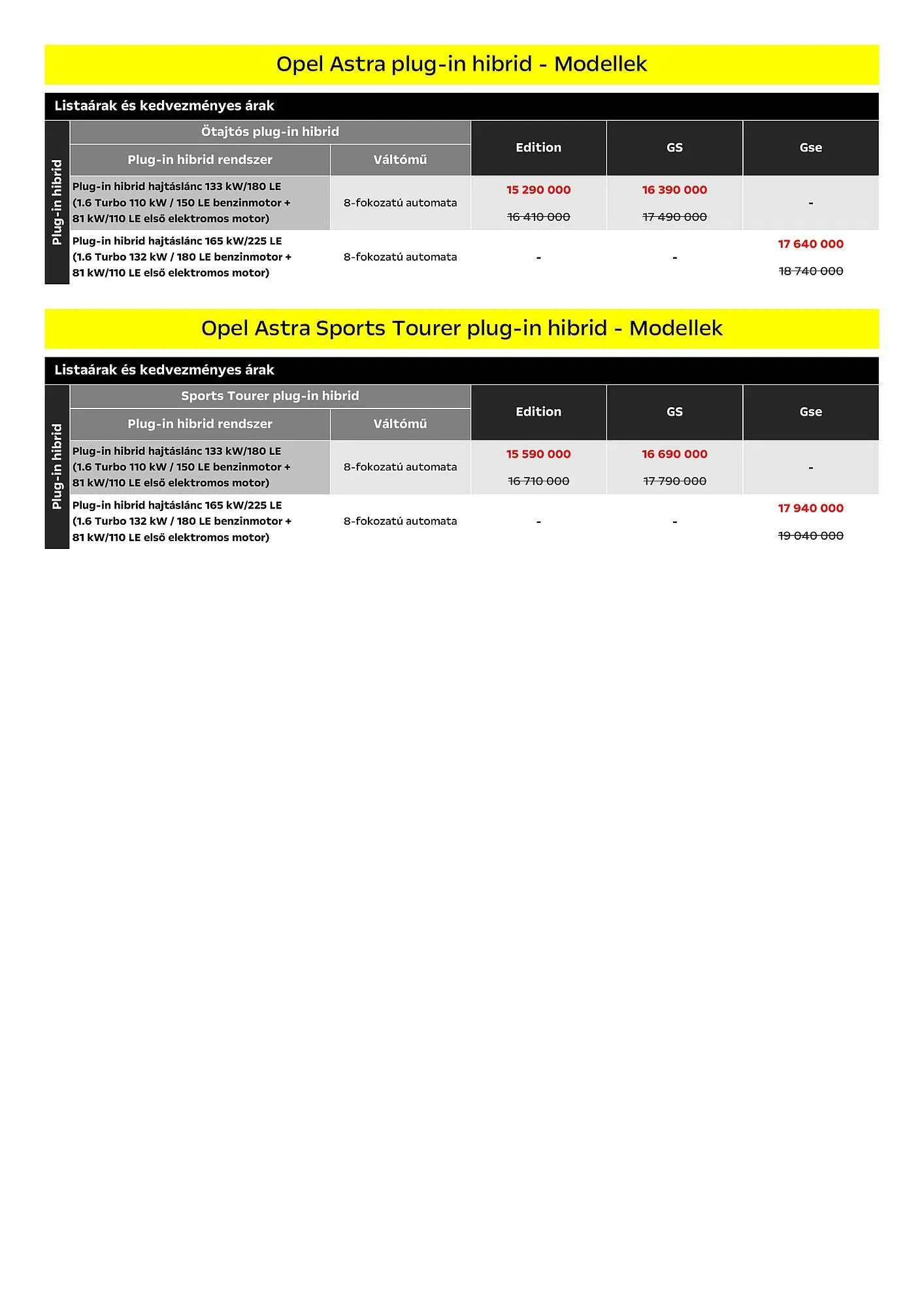 Katalógus Opel akciós újság január 6.-tól június 30.-ig 2025. - Oldal 2