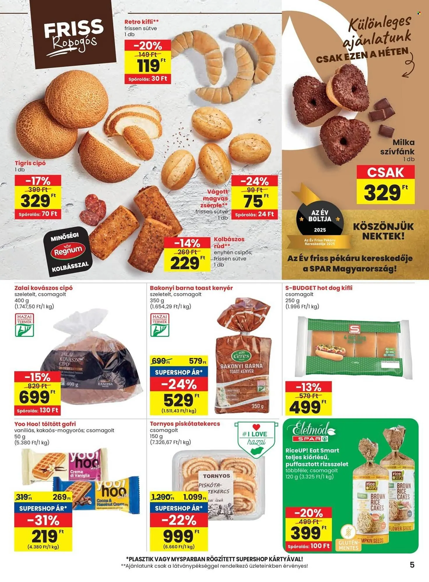 Katalógus Spar akciós újság október 9.-tól október 15.-ig 2025. - Oldal 5