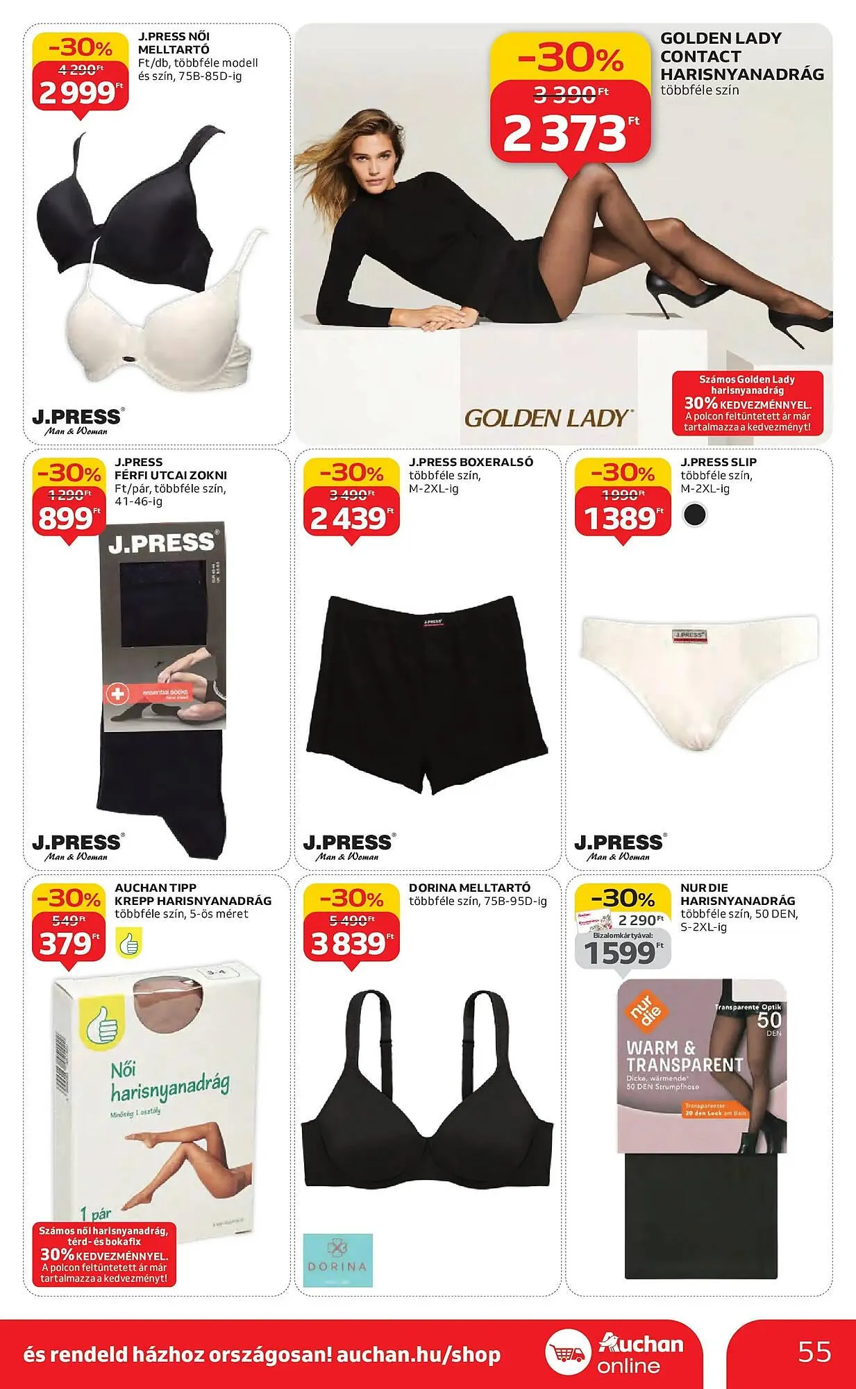Katalógus Auchan akciós újság november 6.-tól november 12.-ig 2025. - Oldal 55