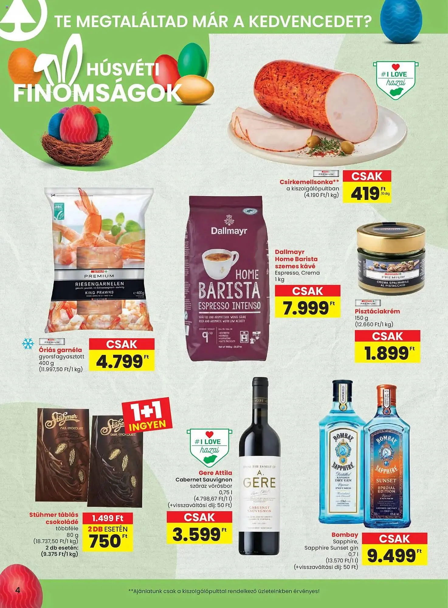 Katalógus Spar akciós újság március 26.-tól április 8.-ig 2026. - Oldal 4